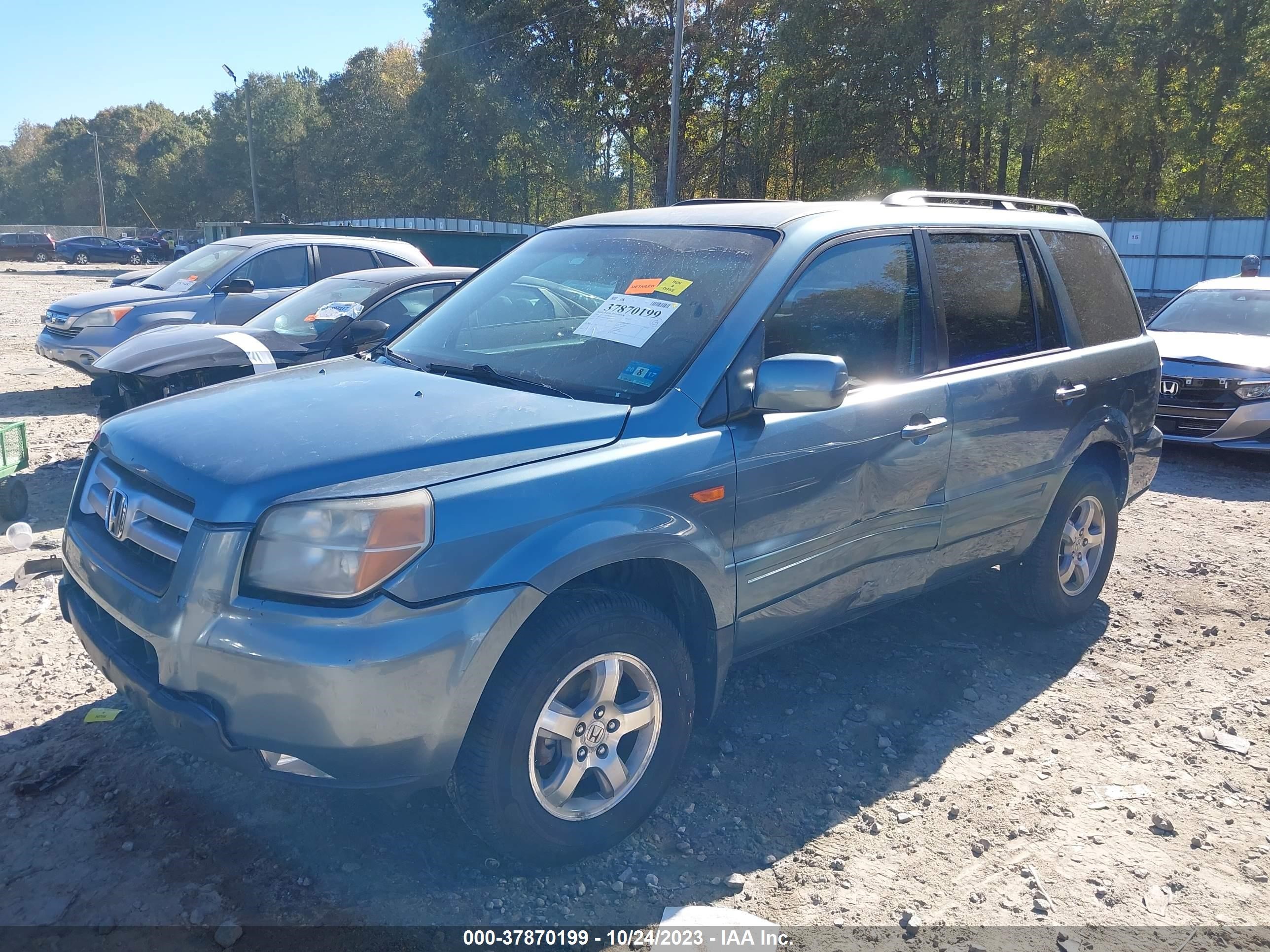 Photo 5 VIN: 2HKYF18406H558747 - HONDA PILOT 