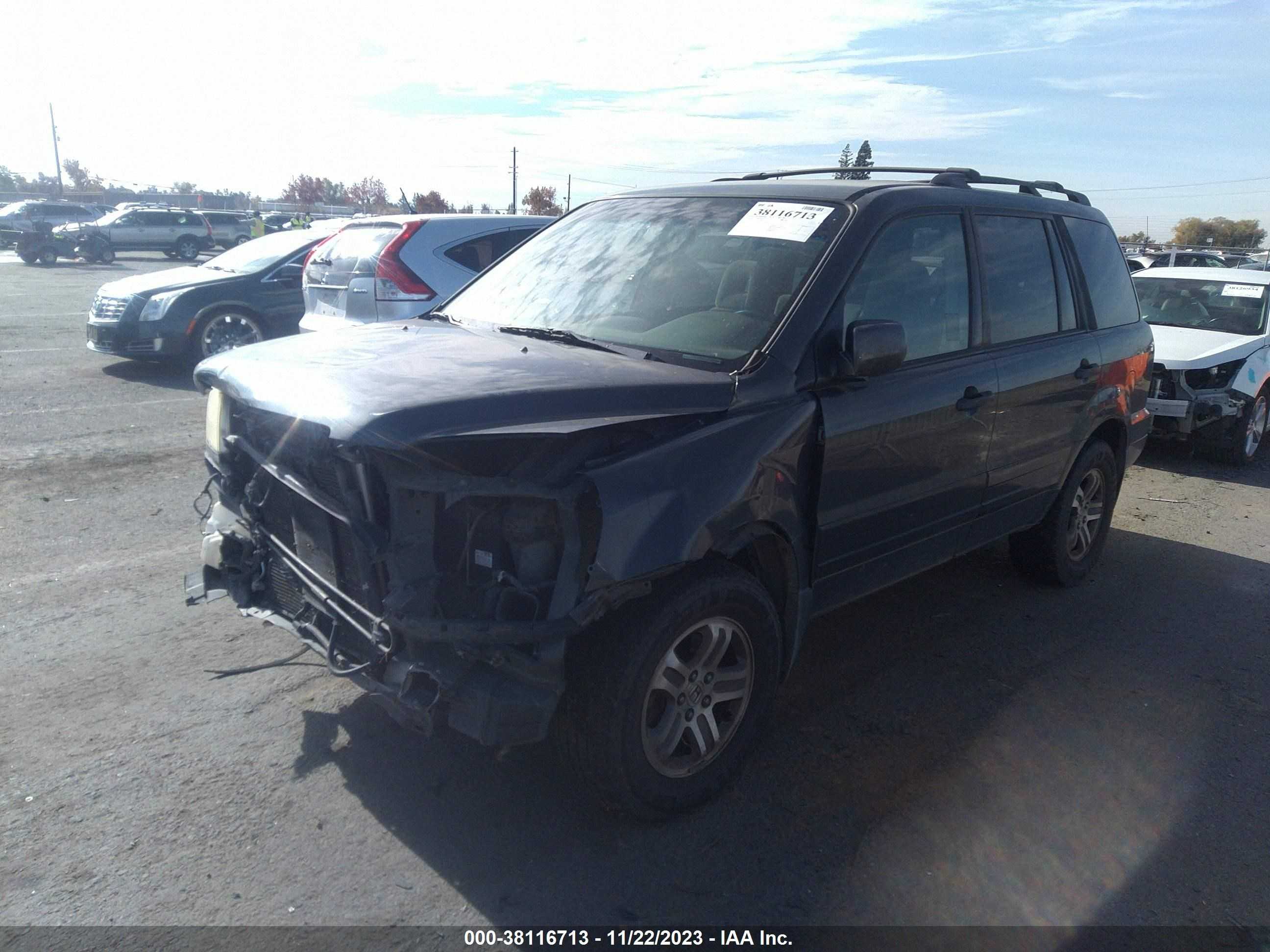 Photo 1 VIN: 2HKYF18413H568005 - HONDA PILOT 