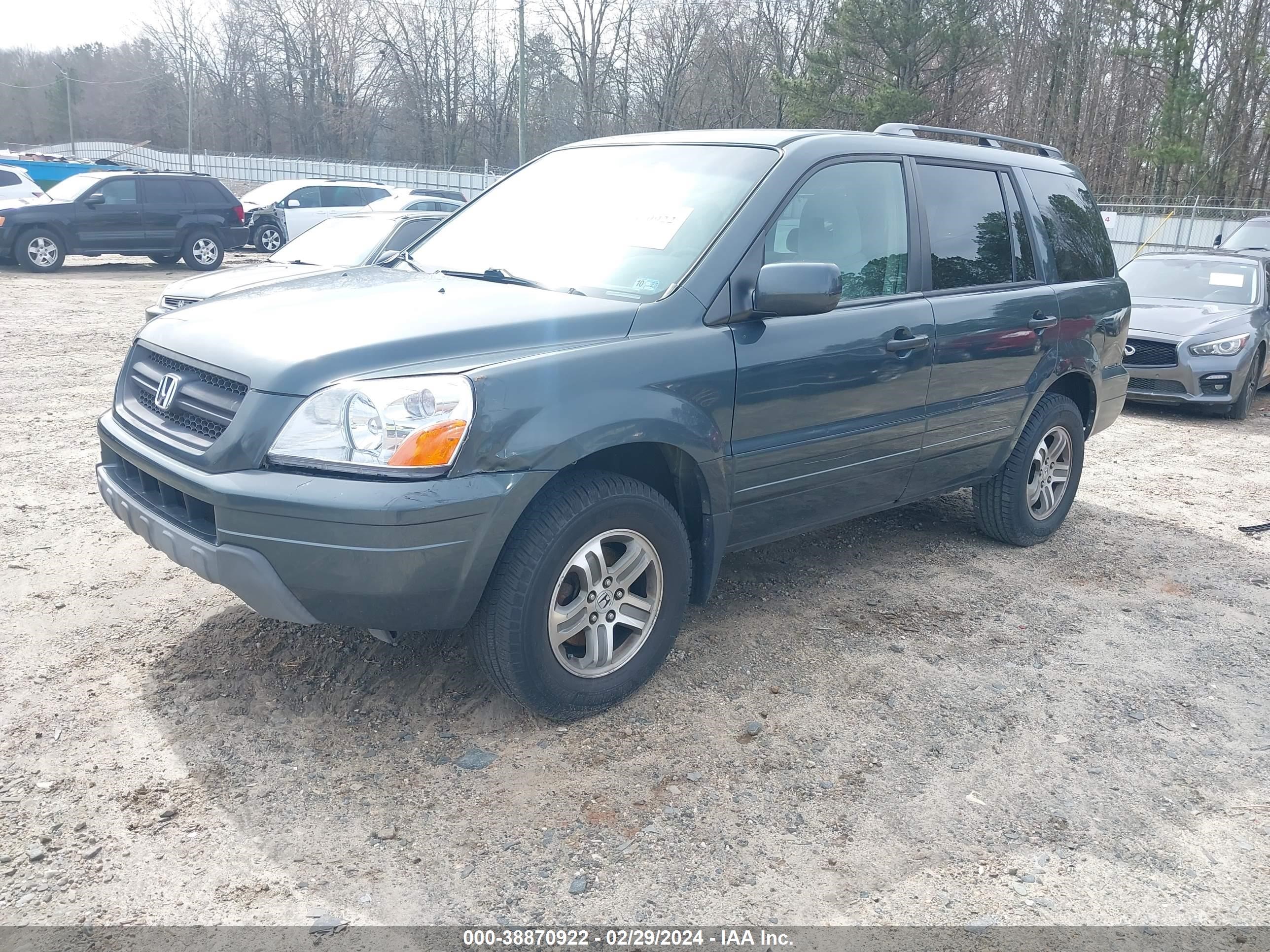 Photo 1 VIN: 2HKYF18424H503438 - HONDA PILOT 