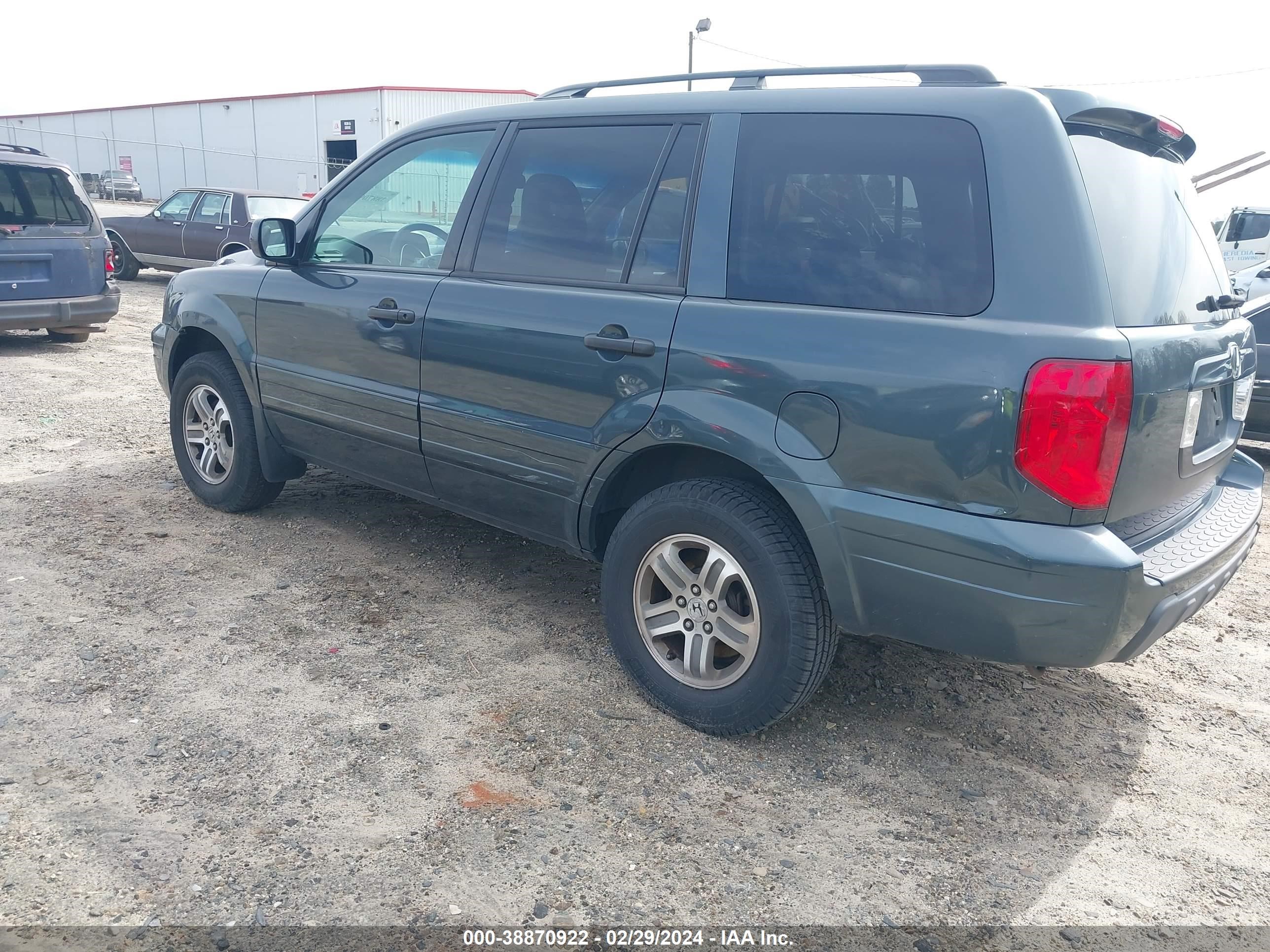 Photo 2 VIN: 2HKYF18424H503438 - HONDA PILOT 