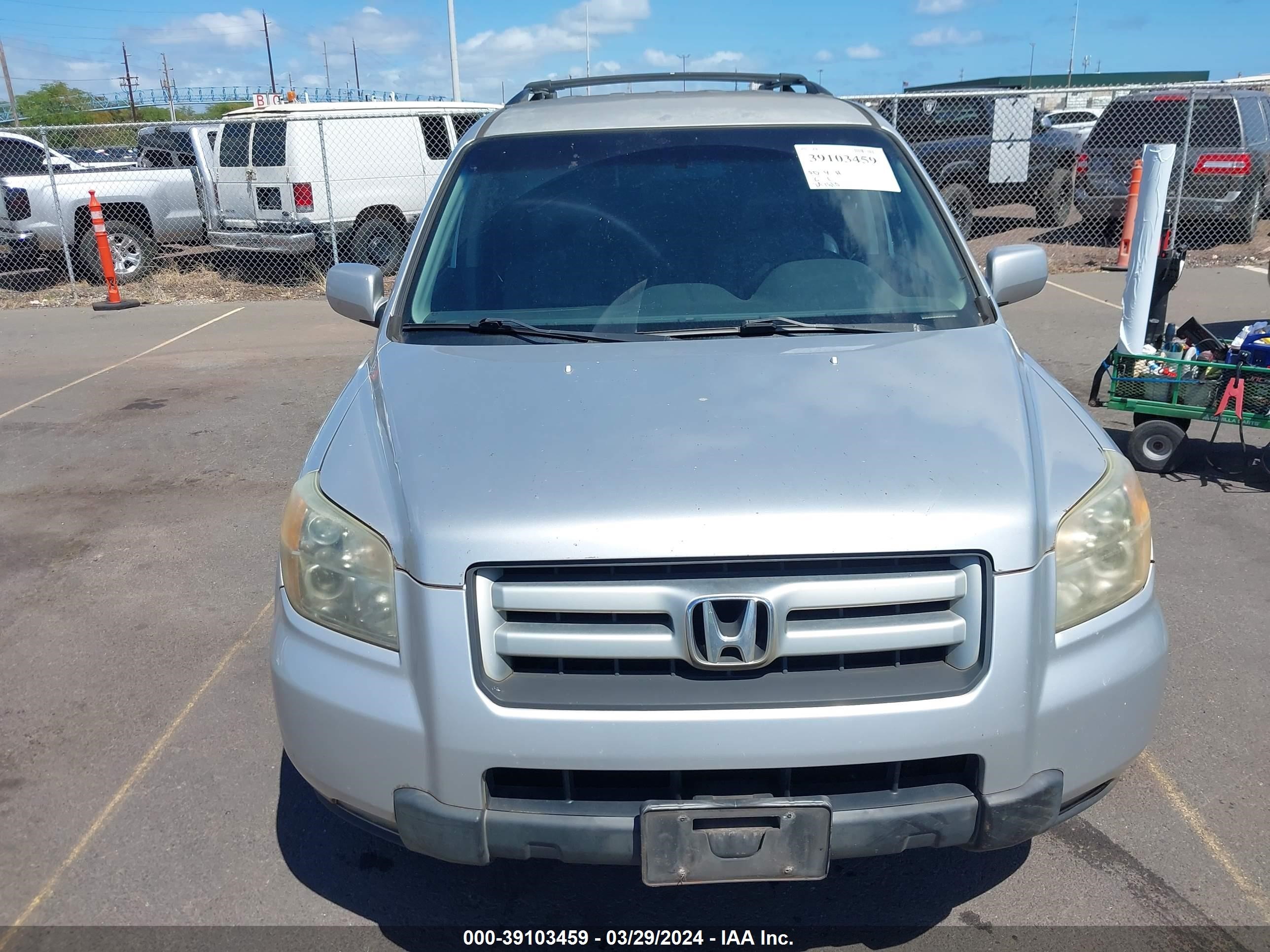 Photo 5 VIN: 2HKYF18426H549273 - HONDA PILOT 