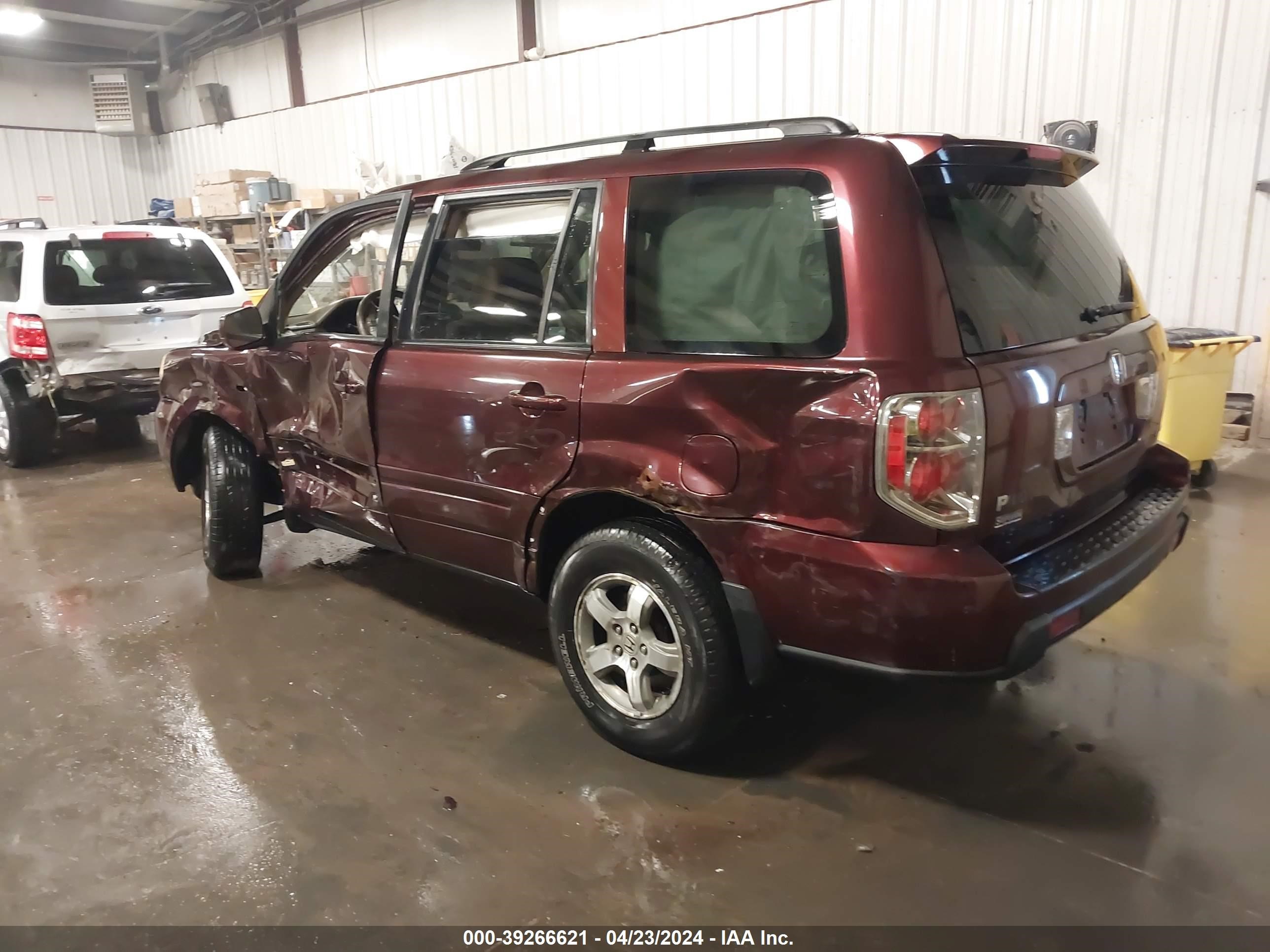 Photo 2 VIN: 2HKYF18427H538162 - HONDA PILOT 