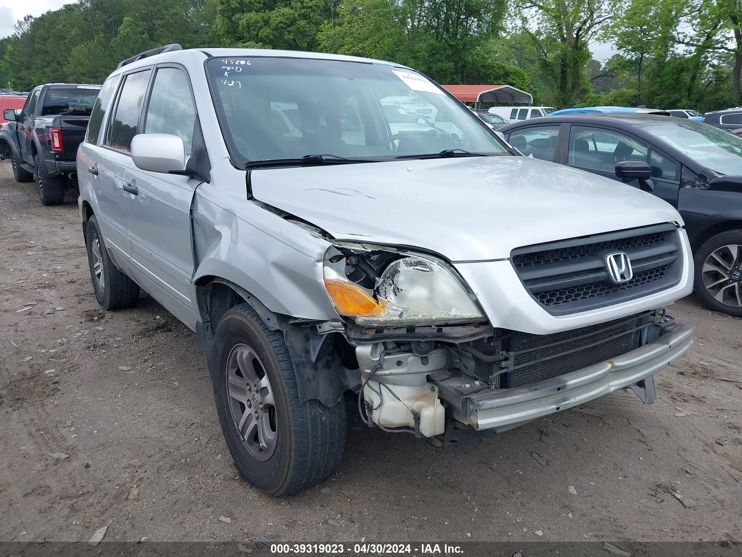 Photo 5 VIN: 2HKYF18433H524586 - HONDA PILOT 