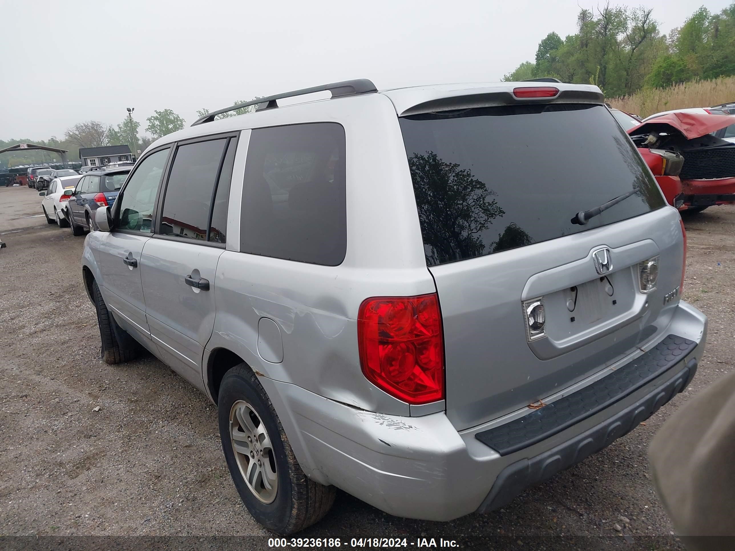 Photo 2 VIN: 2HKYF18433H613543 - HONDA PILOT 