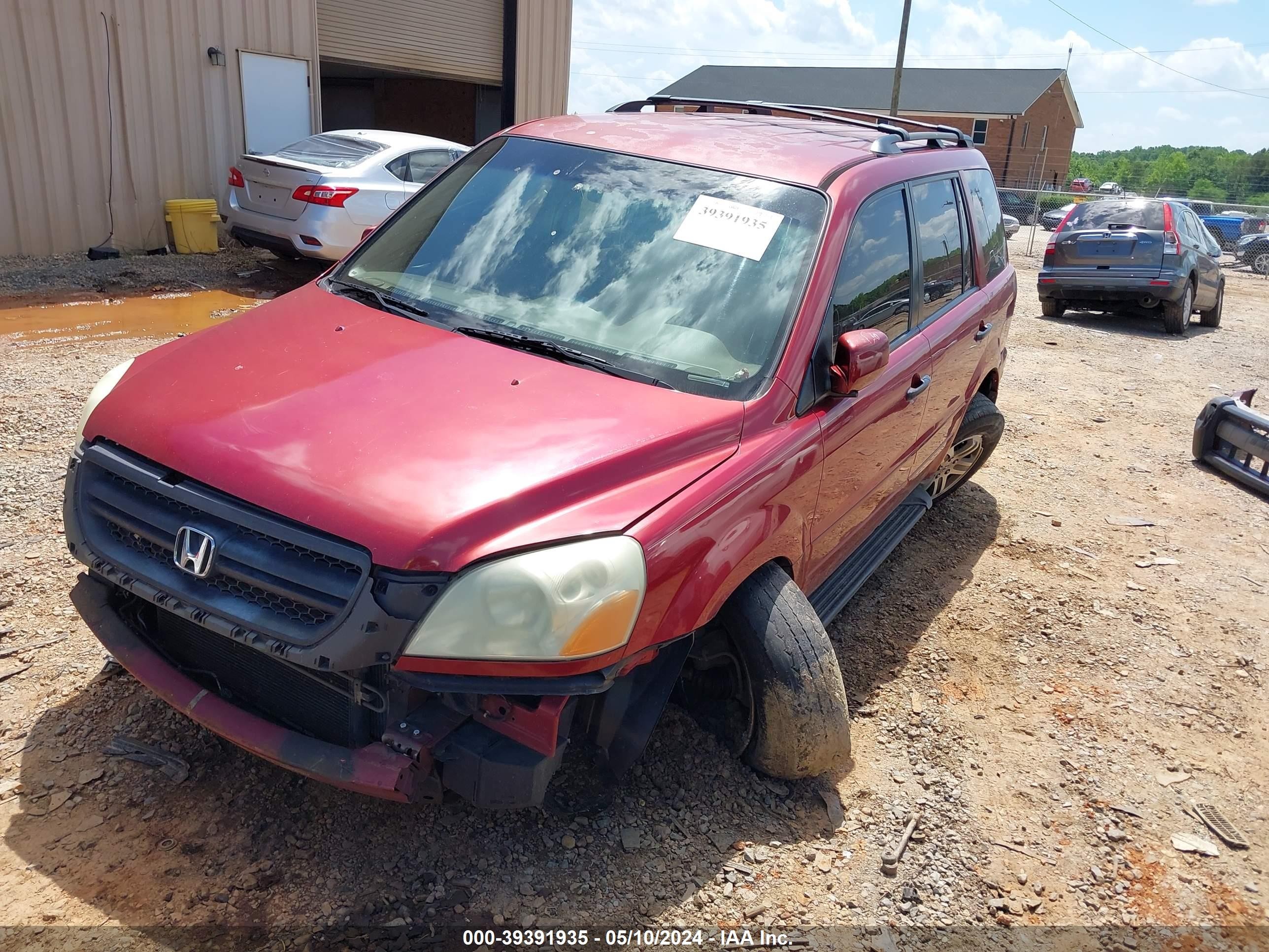 Photo 1 VIN: 2HKYF18444H547974 - HONDA PILOT 