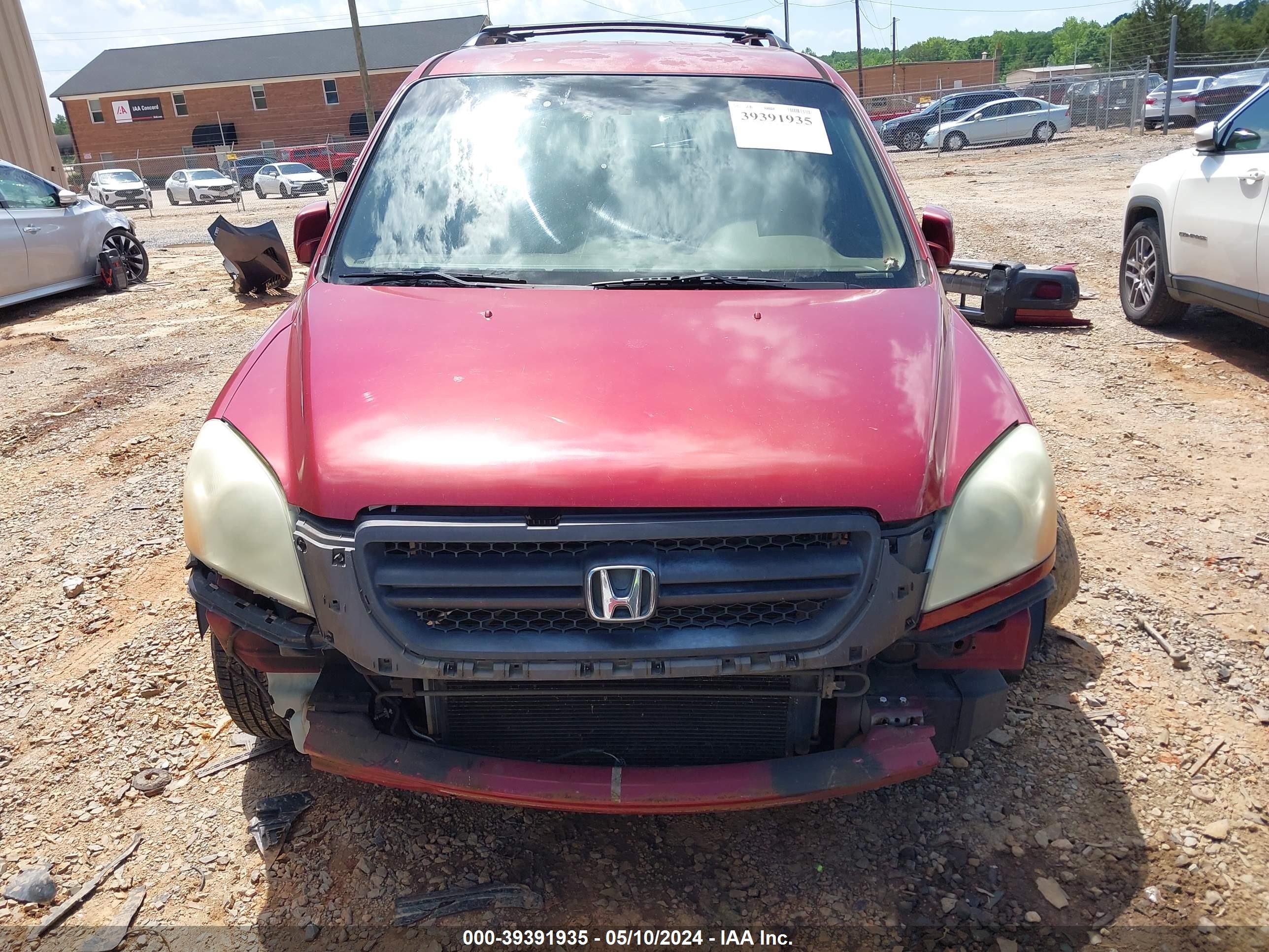 Photo 12 VIN: 2HKYF18444H547974 - HONDA PILOT 