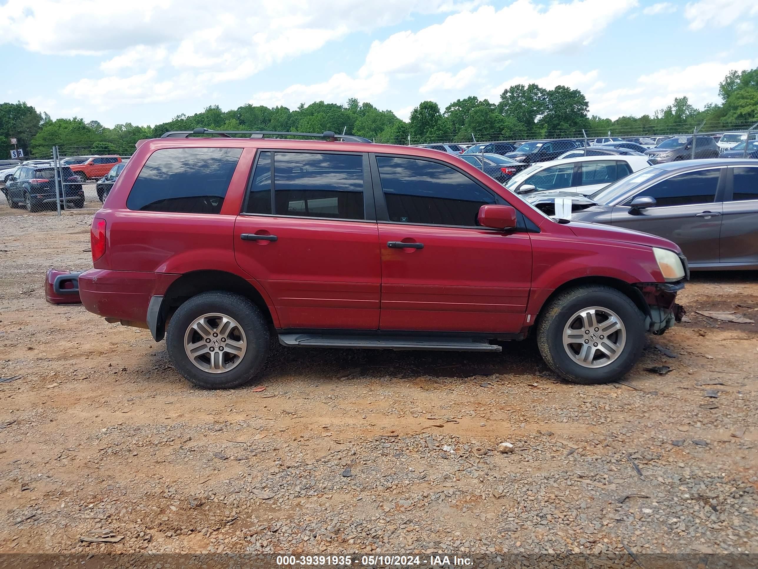 Photo 13 VIN: 2HKYF18444H547974 - HONDA PILOT 