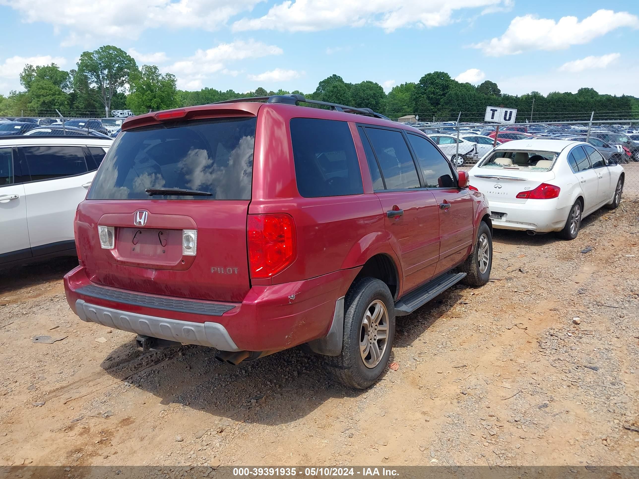 Photo 3 VIN: 2HKYF18444H547974 - HONDA PILOT 