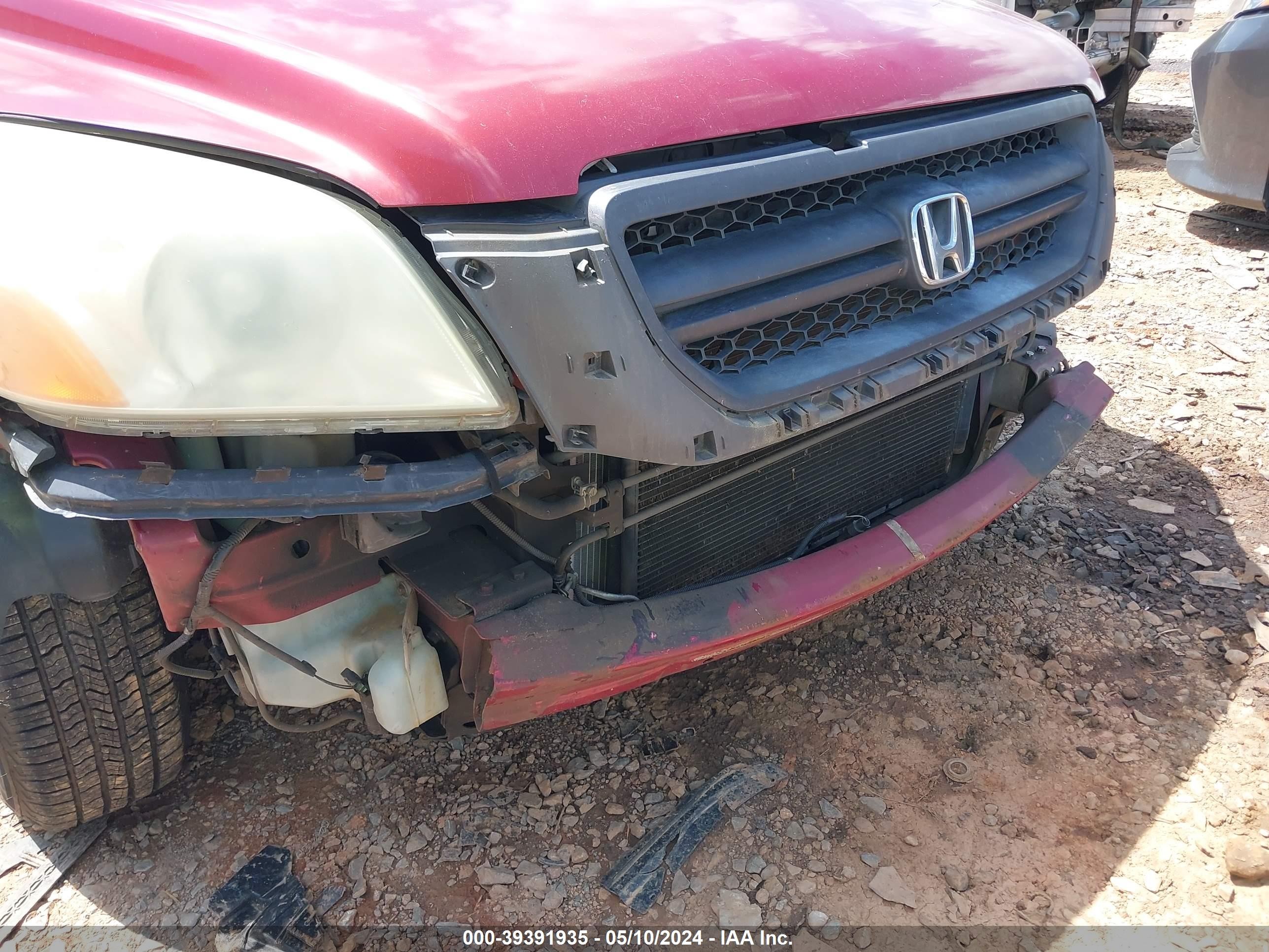 Photo 5 VIN: 2HKYF18444H547974 - HONDA PILOT 