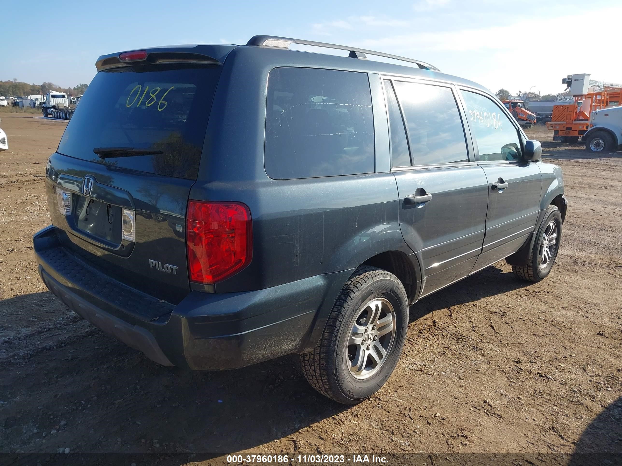 Photo 3 VIN: 2HKYF18464H610007 - HONDA PILOT 