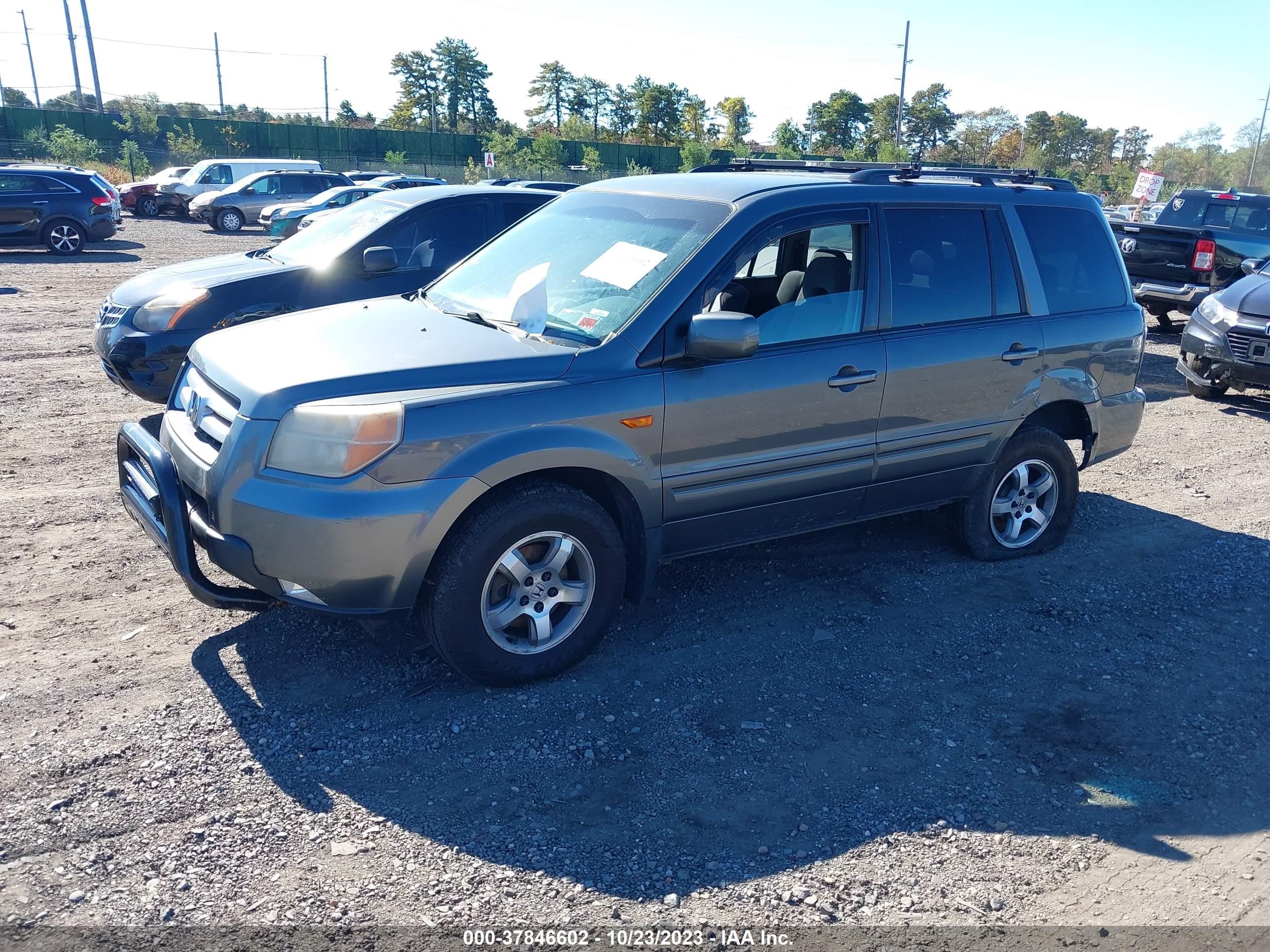 Photo 1 VIN: 2HKYF18467H535992 - HONDA PILOT 