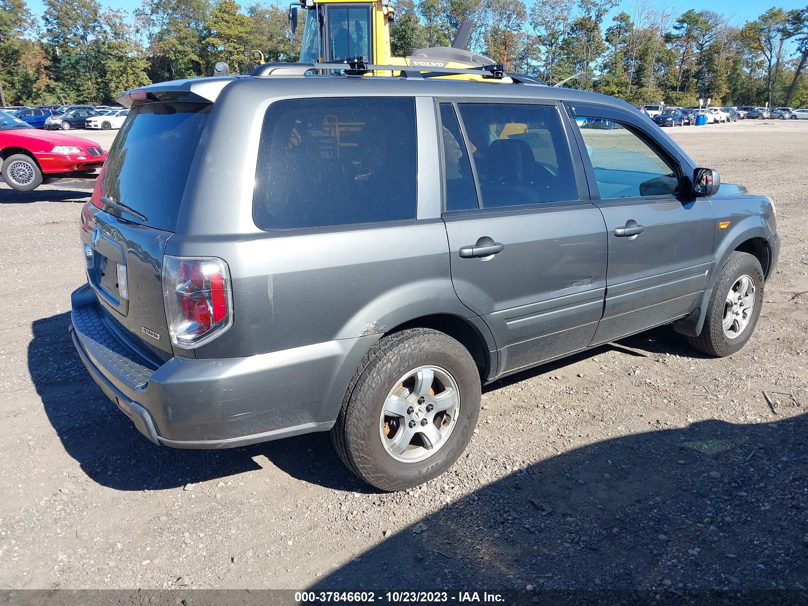 Photo 3 VIN: 2HKYF18467H535992 - HONDA PILOT 