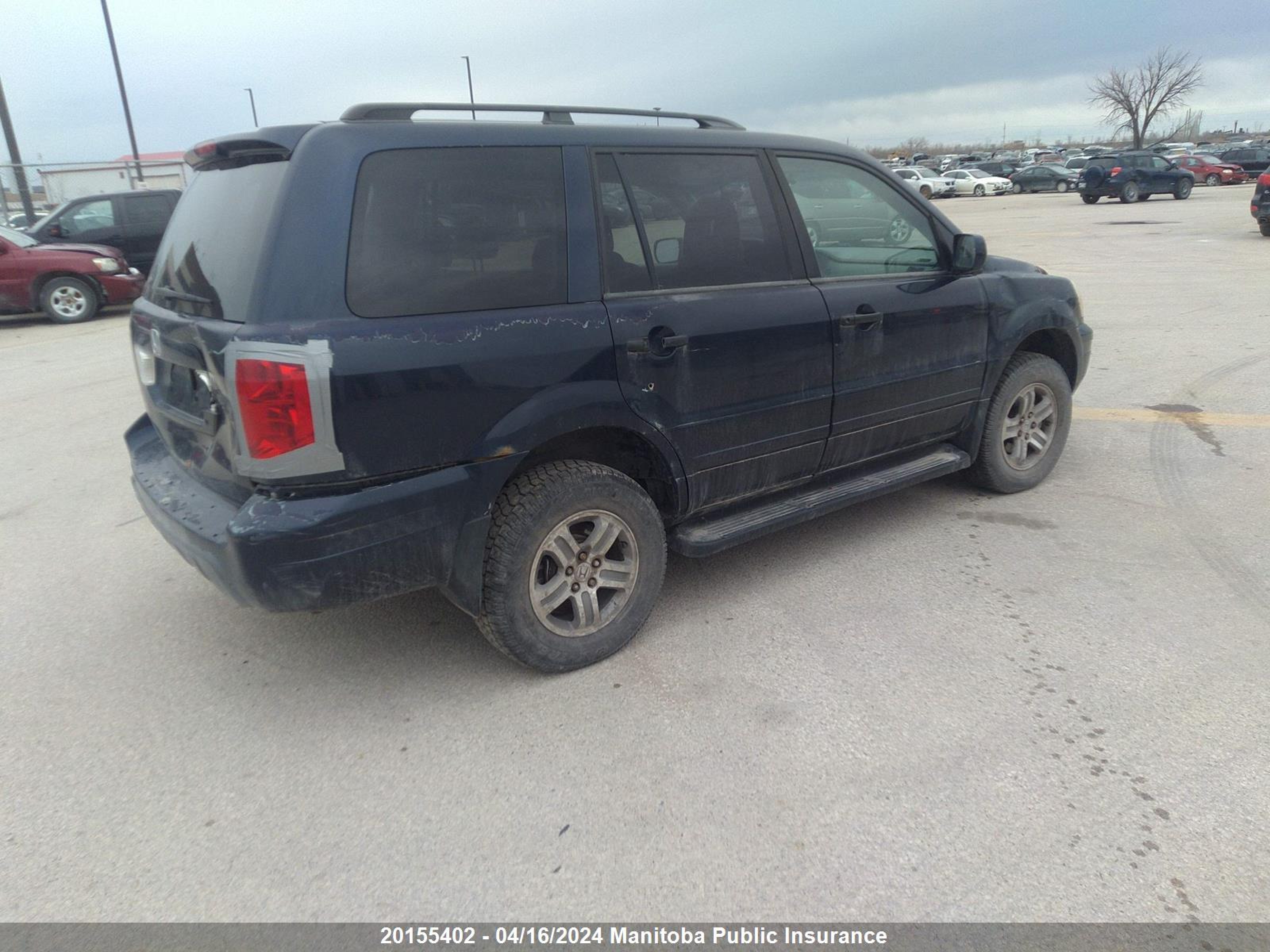 Photo 3 VIN: 2HKYF18474H503399 - HONDA PILOT 