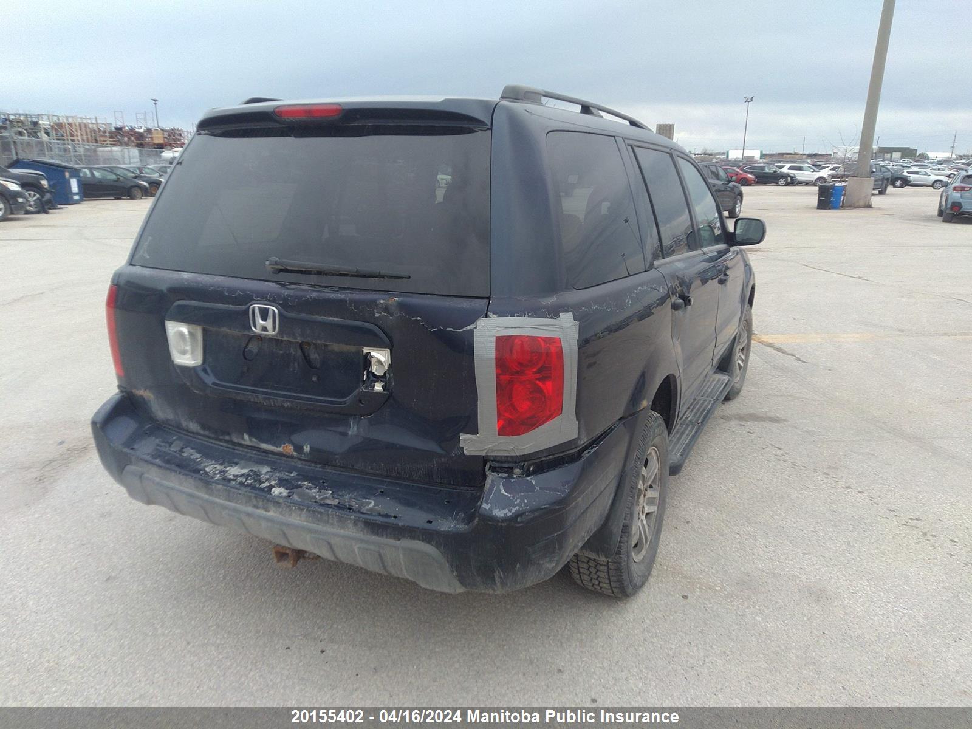 Photo 5 VIN: 2HKYF18474H503399 - HONDA PILOT 