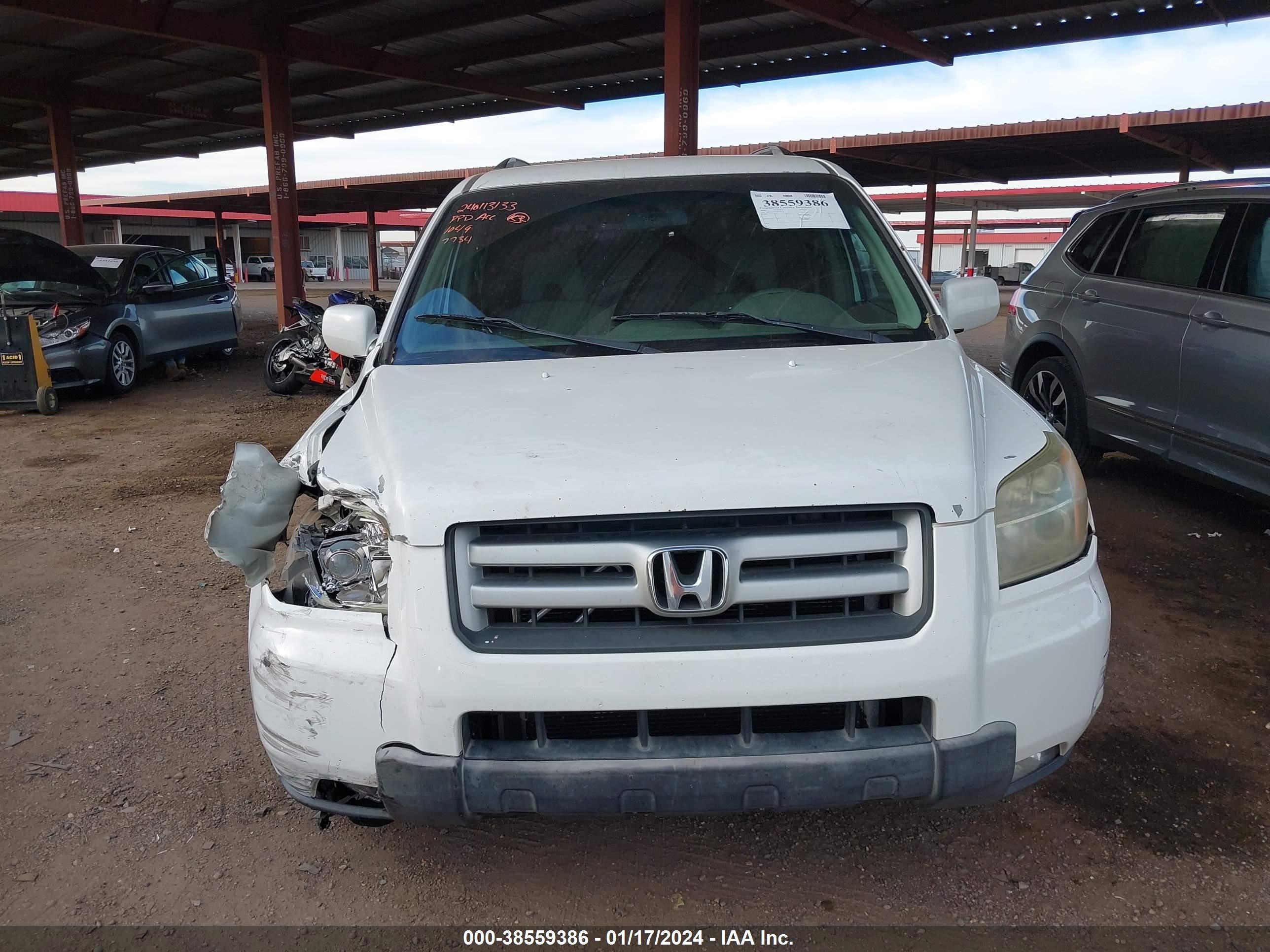 Photo 11 VIN: 2HKYF18476H537734 - HONDA PILOT 