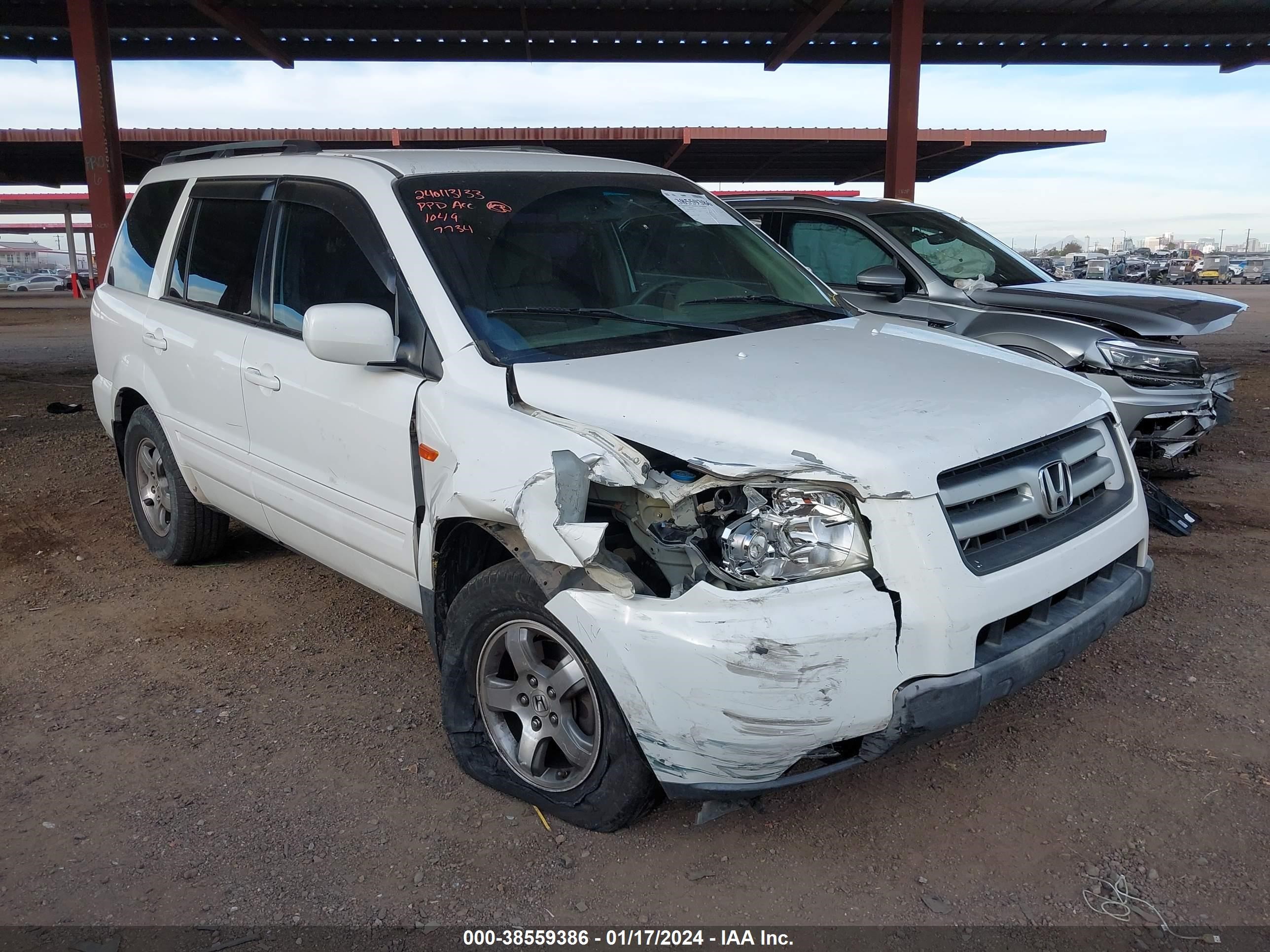 Photo 5 VIN: 2HKYF18476H537734 - HONDA PILOT 