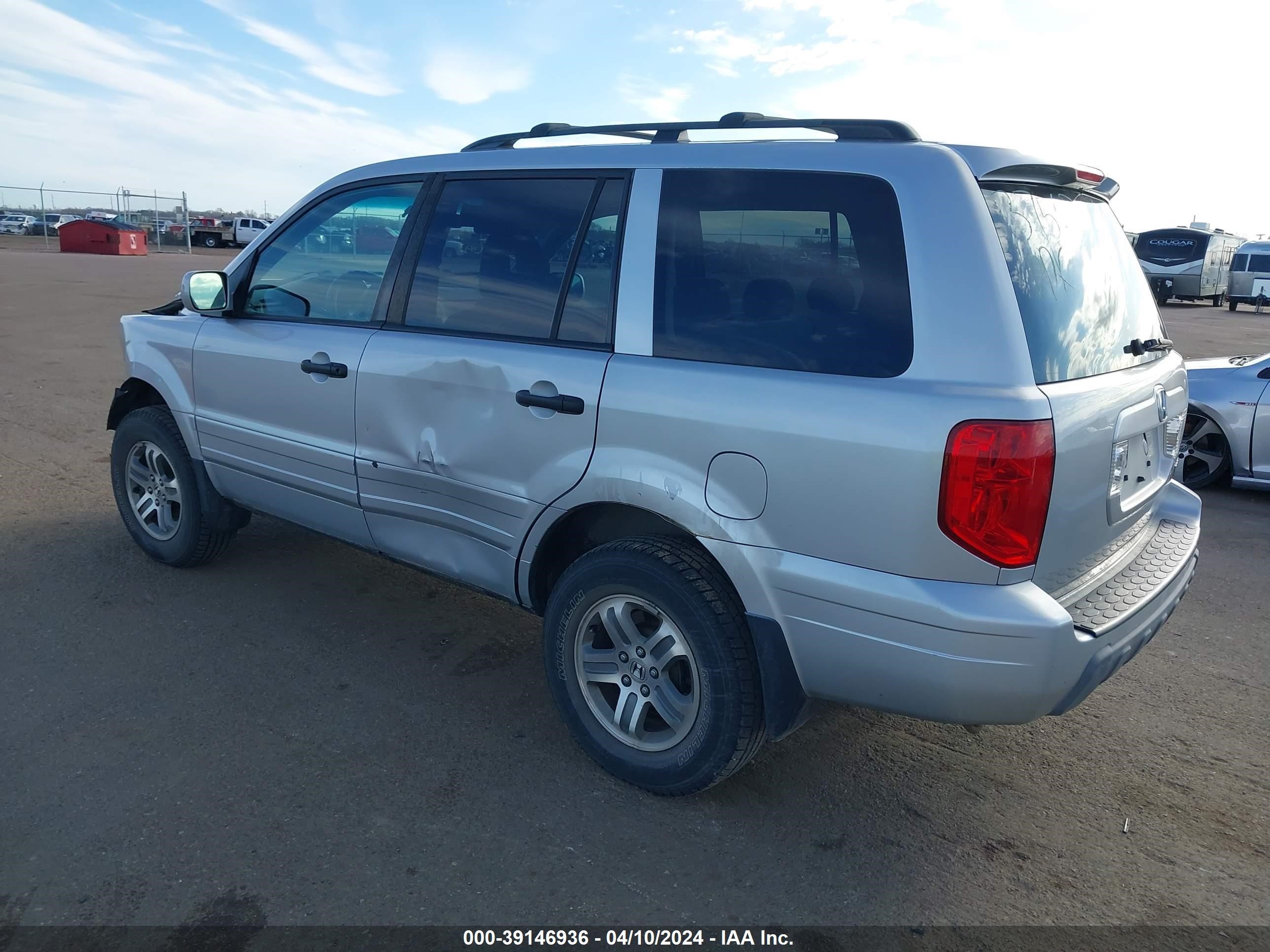 Photo 2 VIN: 2HKYF18484H553079 - HONDA PILOT 