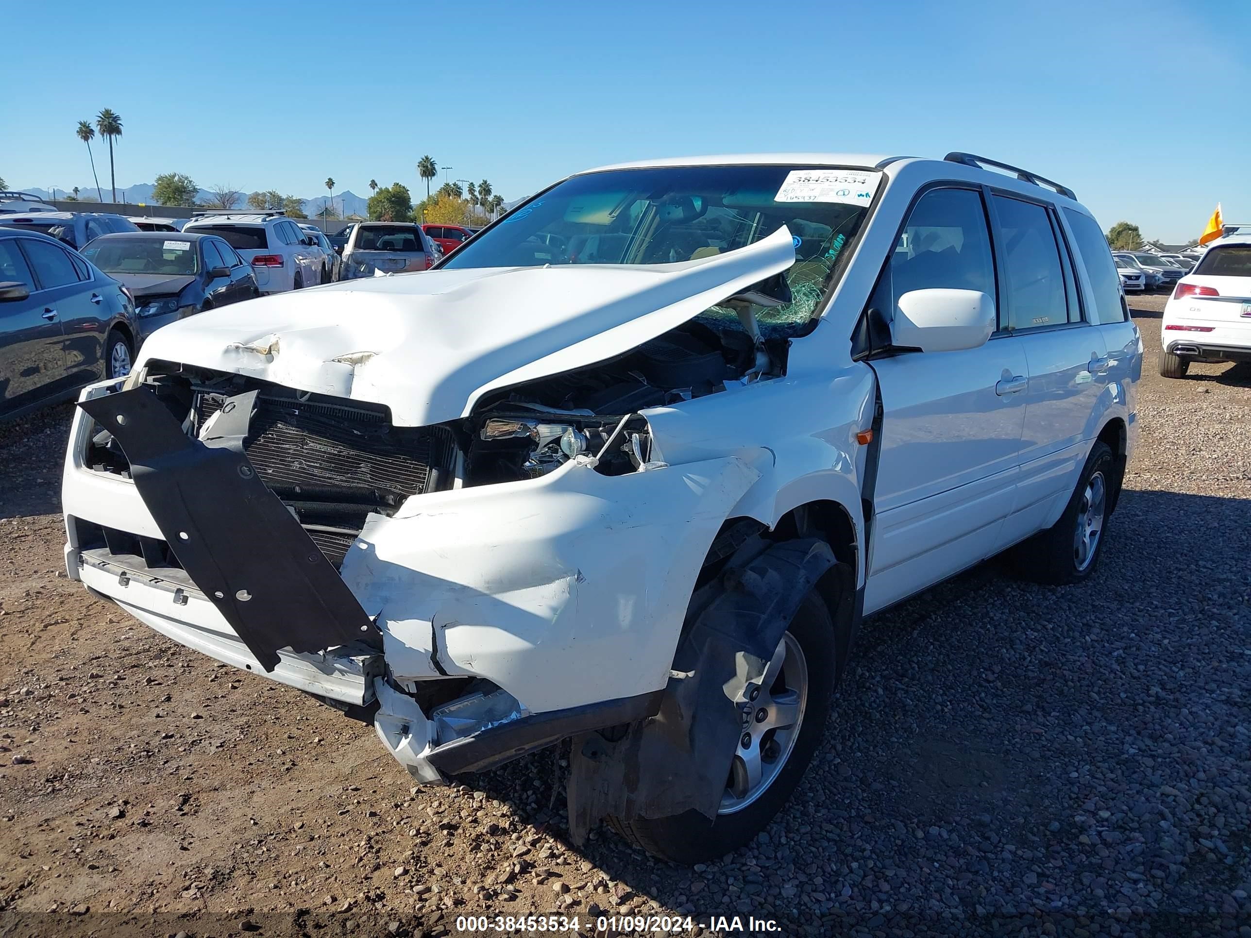 Photo 1 VIN: 2HKYF18497H540930 - HONDA PILOT 