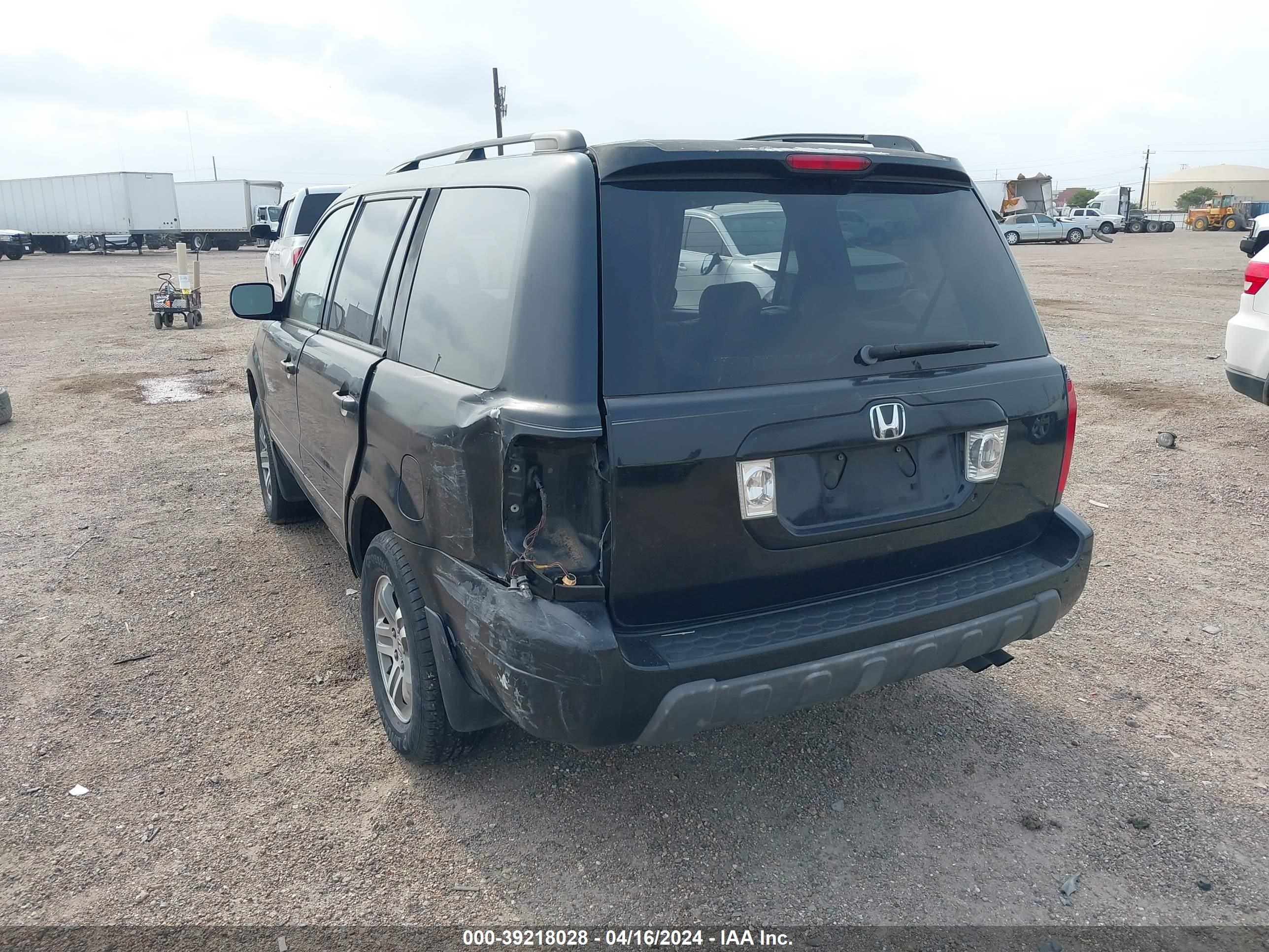 Photo 5 VIN: 2HKYF18503H545078 - HONDA PILOT 