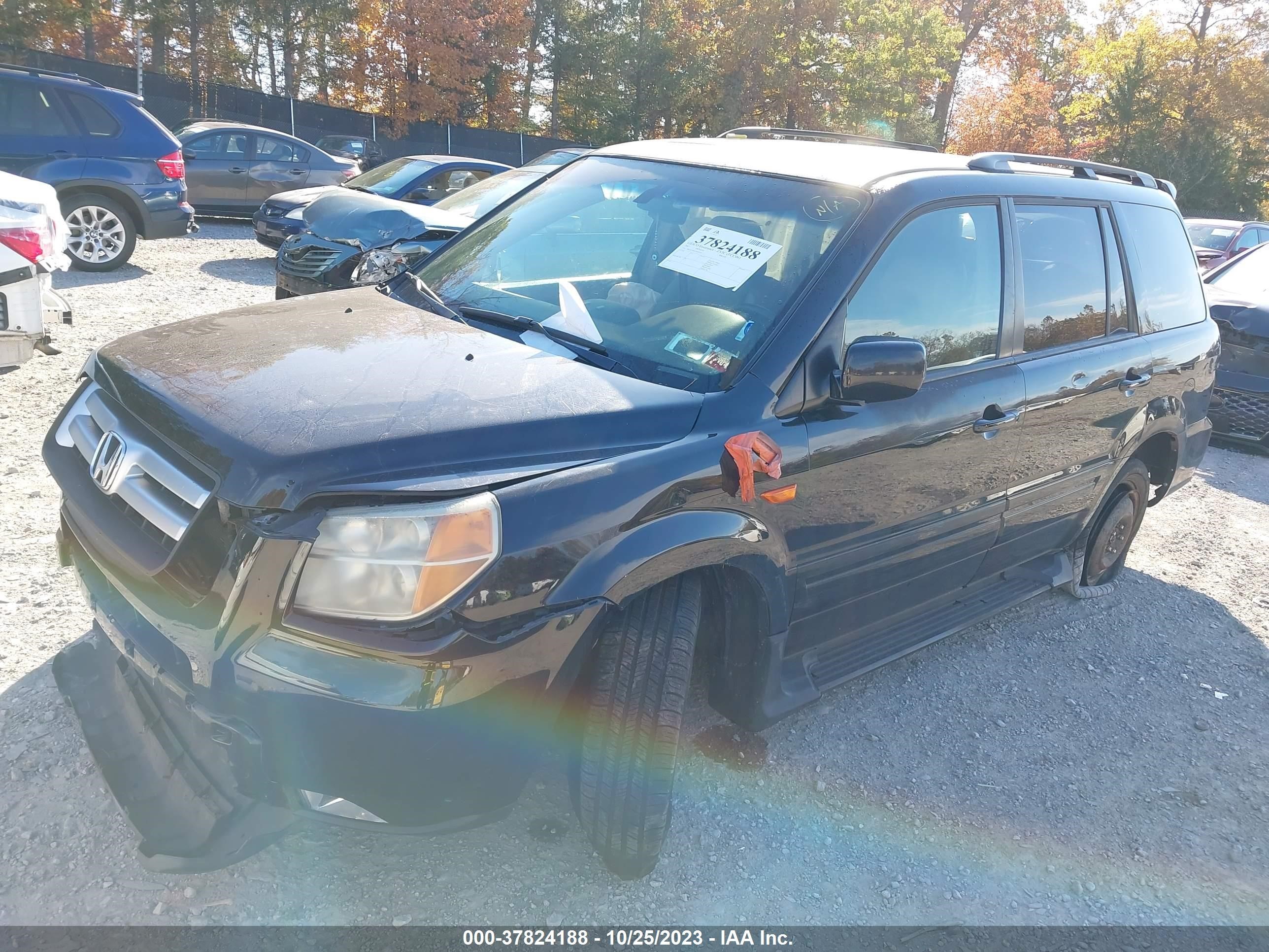 Photo 1 VIN: 2HKYF18507H502365 - HONDA PILOT 