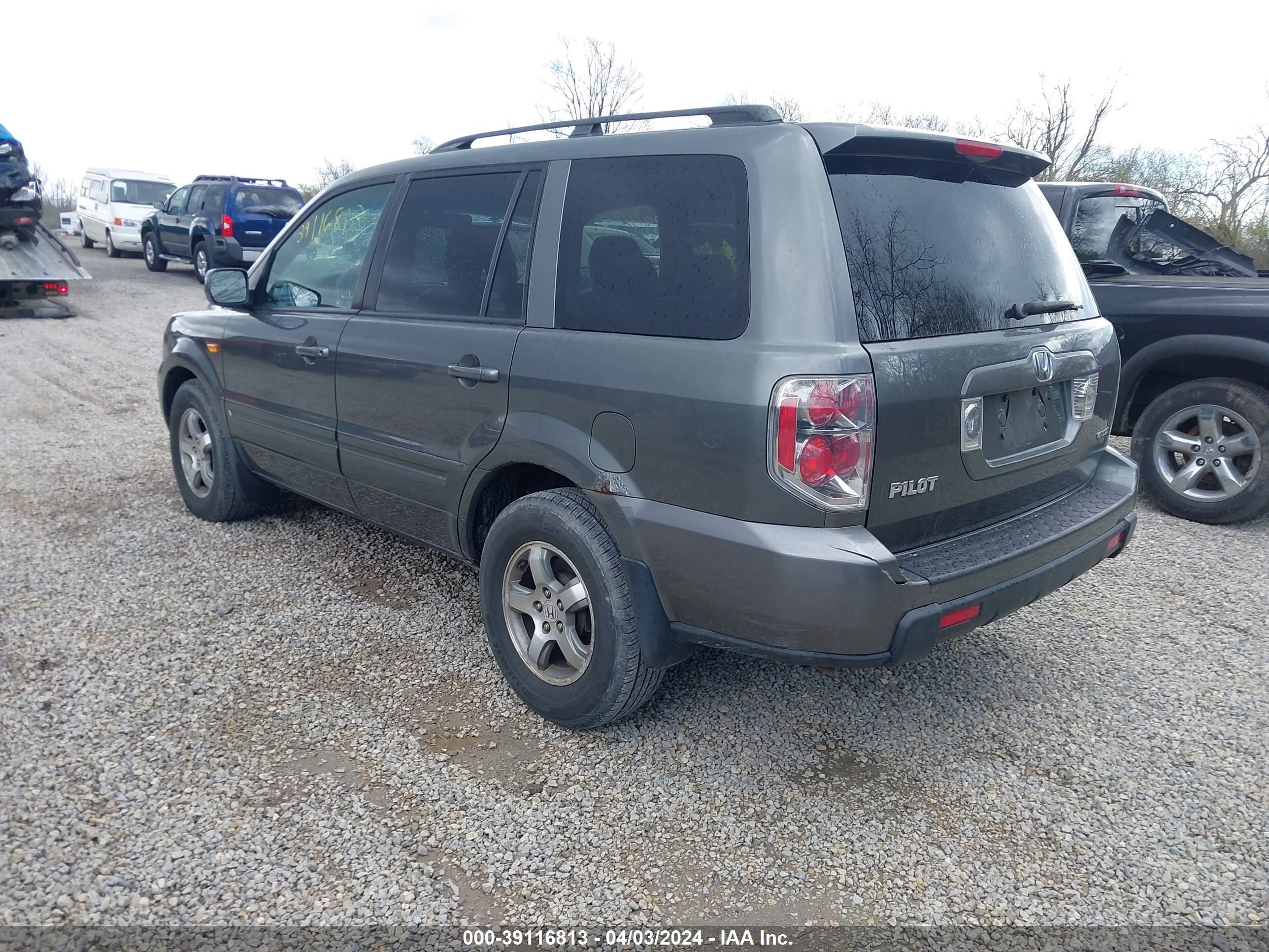 Photo 2 VIN: 2HKYF18507H527329 - HONDA PILOT 