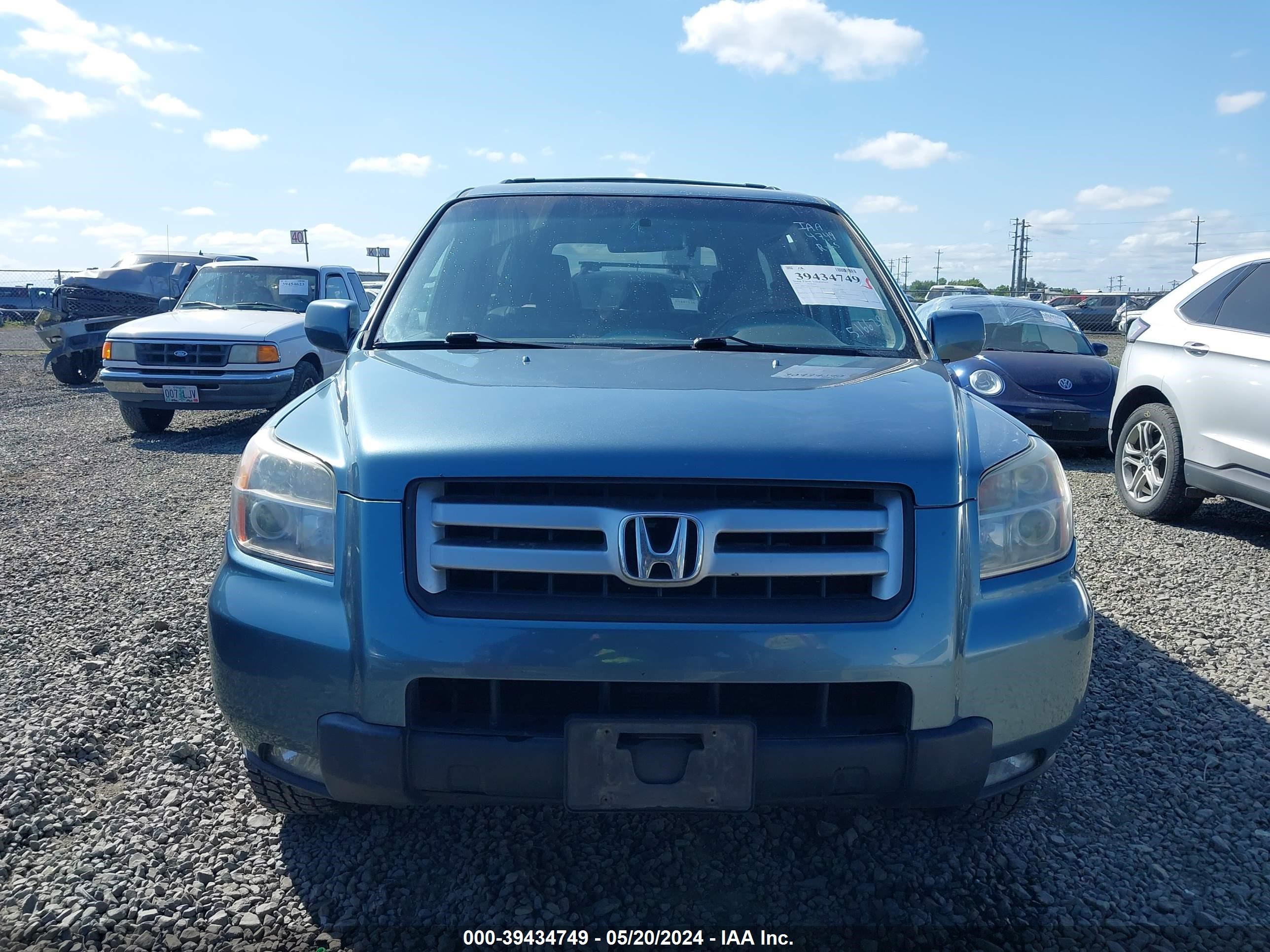 Photo 12 VIN: 2HKYF18517H516629 - HONDA PILOT 