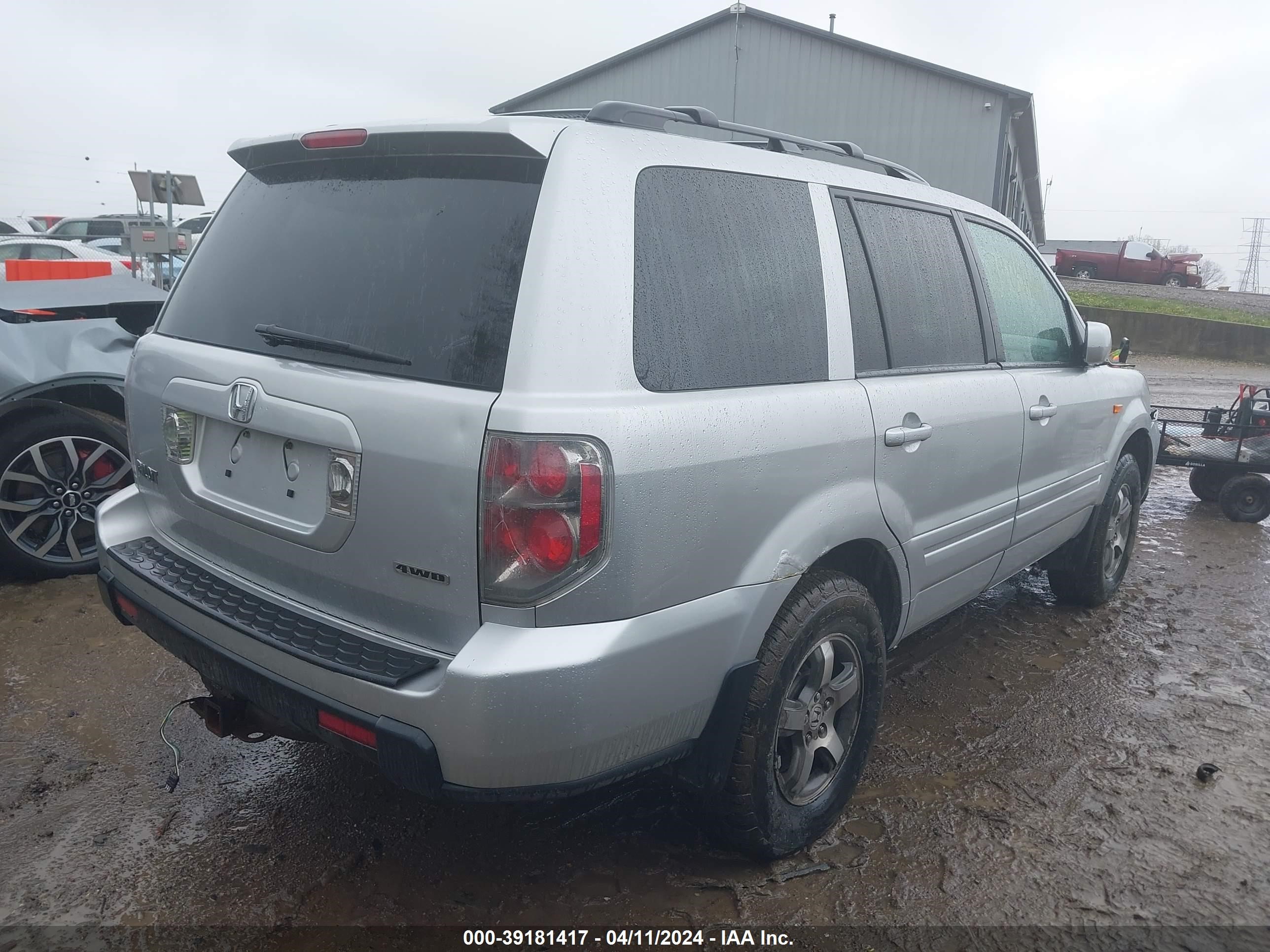 Photo 3 VIN: 2HKYF18517H518543 - HONDA PILOT 