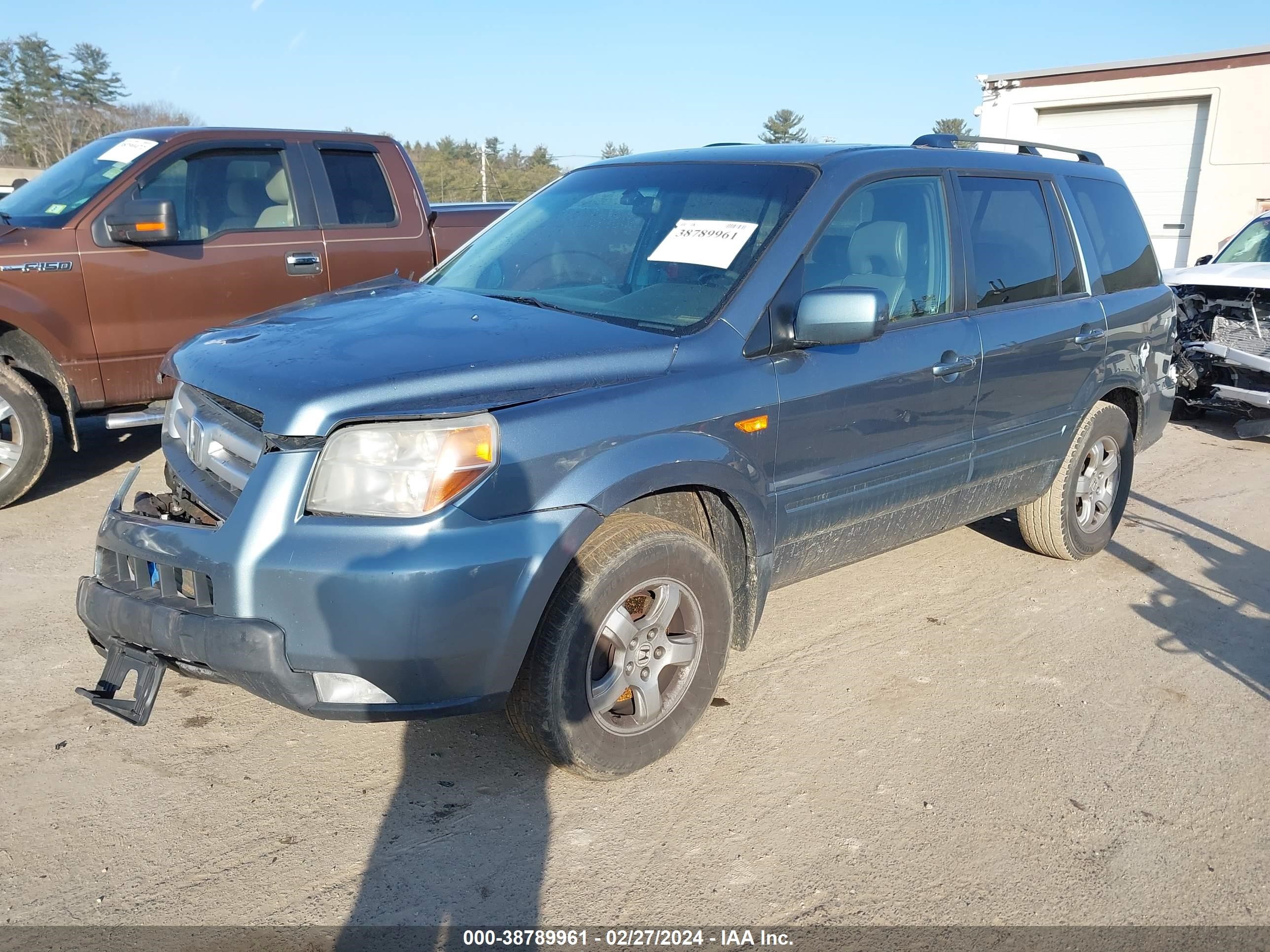 Photo 1 VIN: 2HKYF18517H538419 - HONDA PILOT 