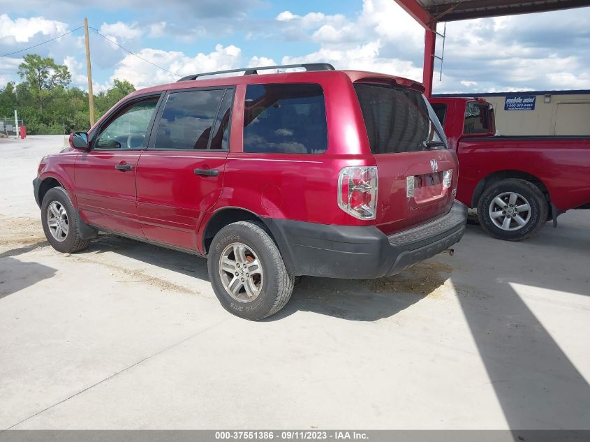 Photo 2 VIN: 2HKYF18524A588905 - HONDA PILOT 