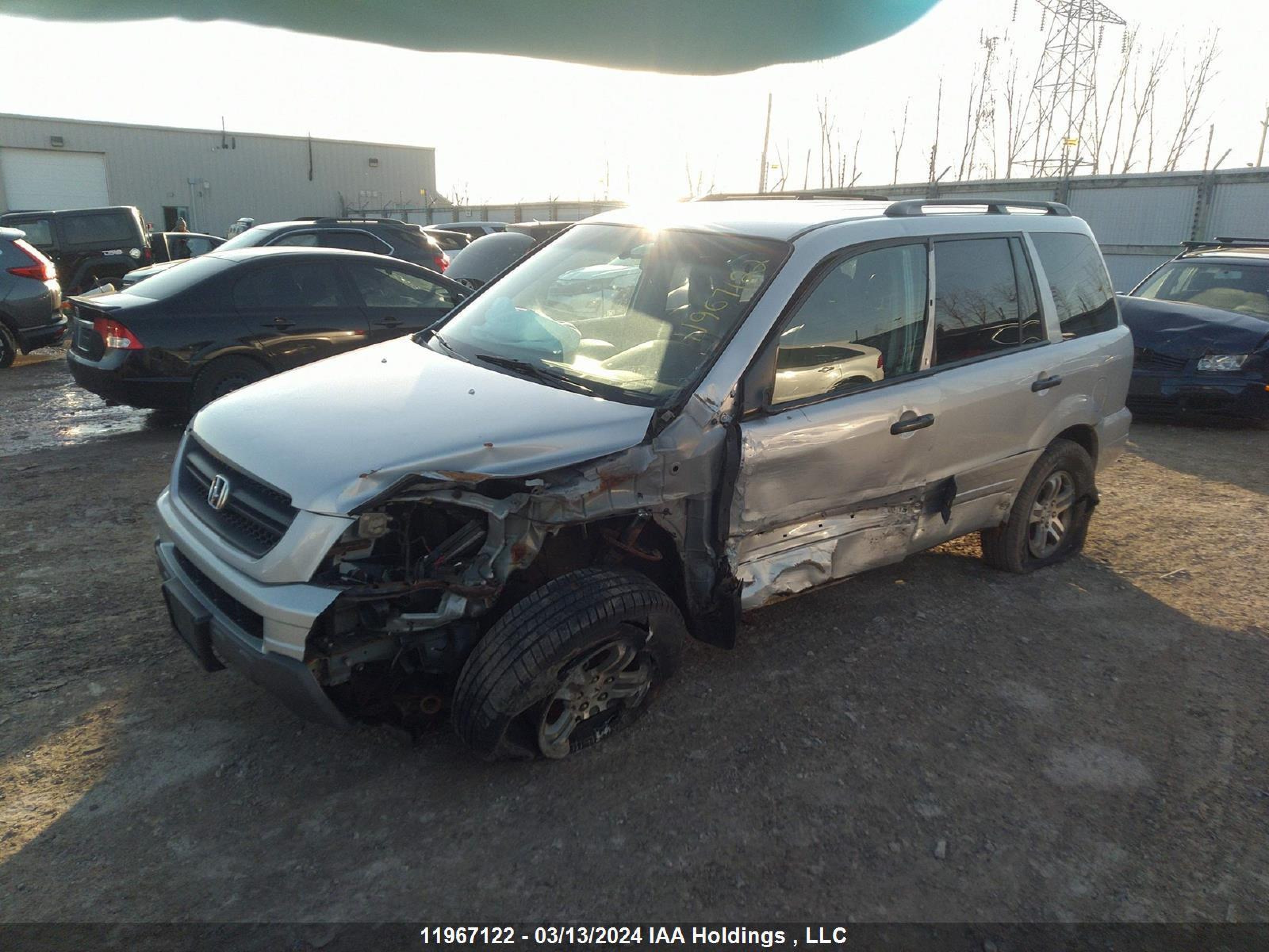 Photo 1 VIN: 2HKYF18524H583395 - HONDA PILOT 