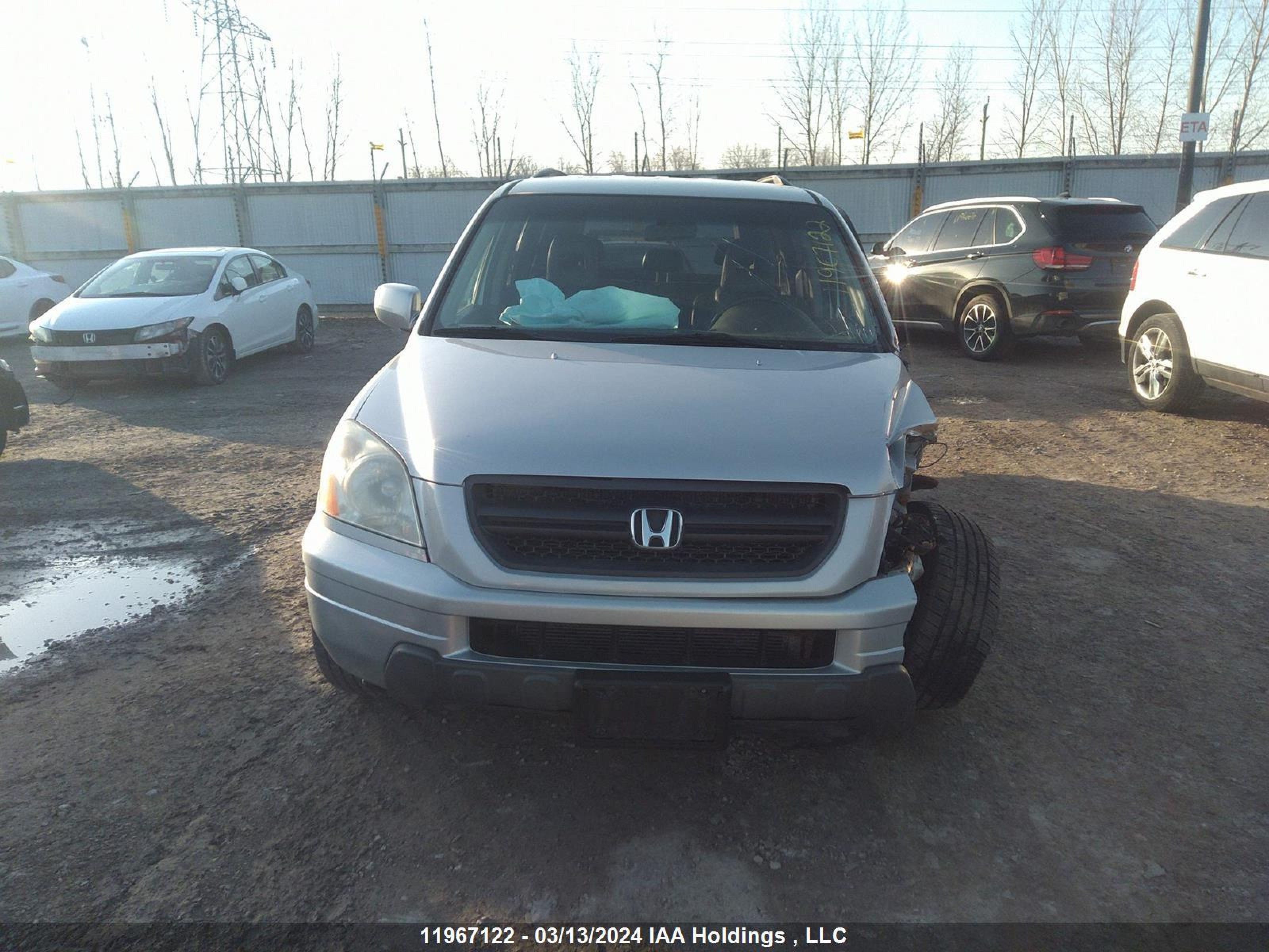 Photo 11 VIN: 2HKYF18524H583395 - HONDA PILOT 