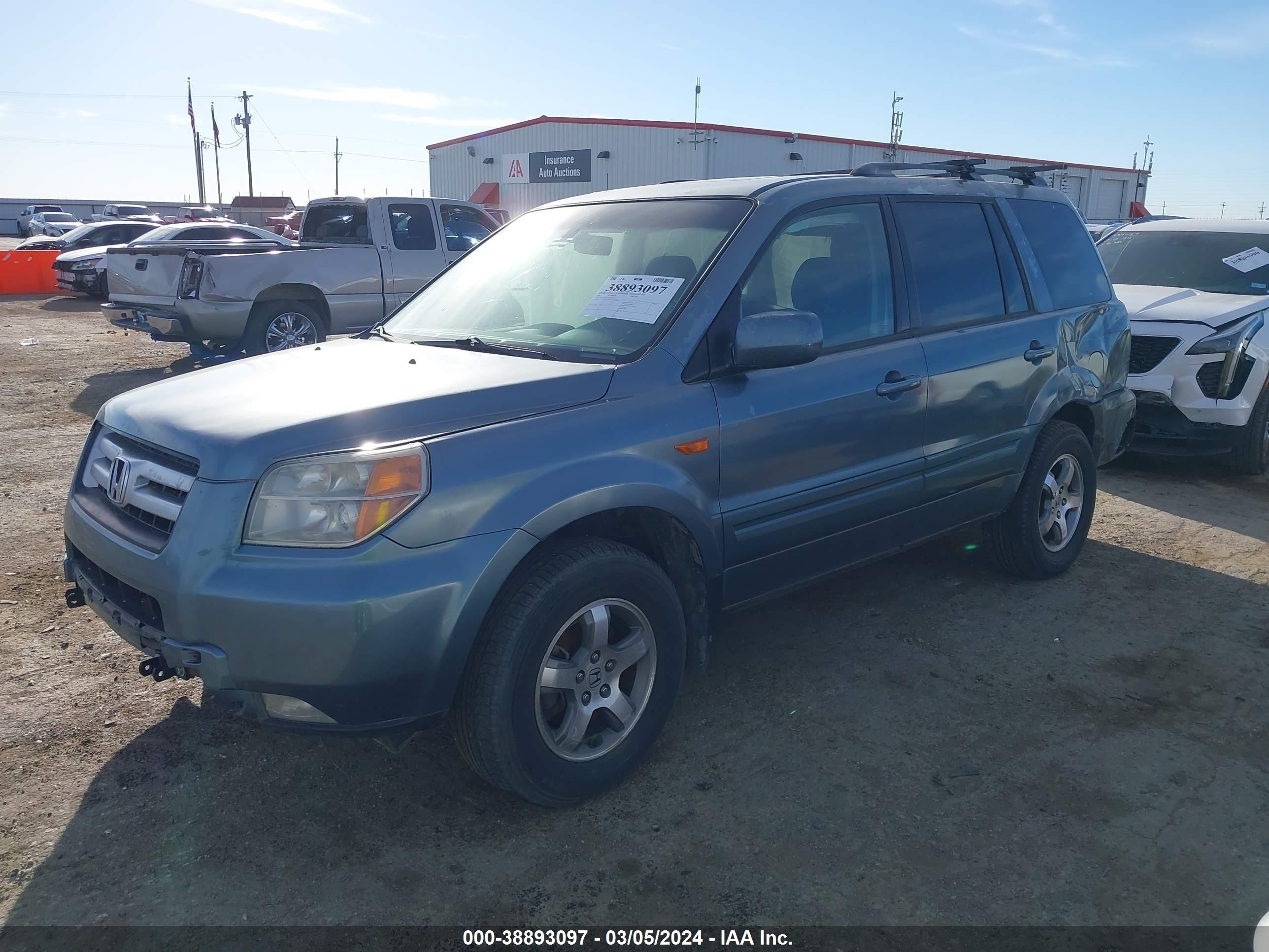 Photo 1 VIN: 2HKYF18537H531276 - HONDA PILOT 