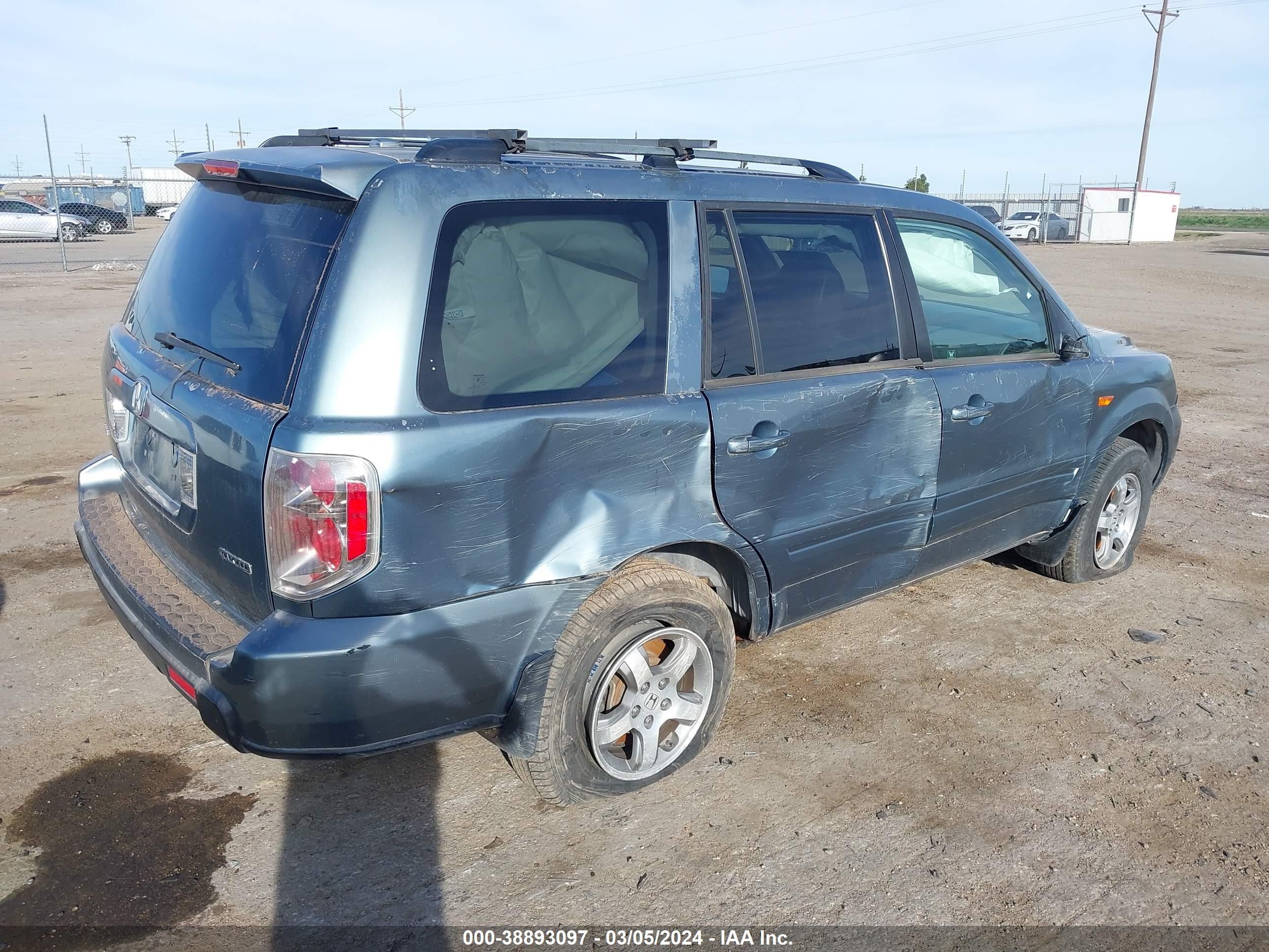 Photo 3 VIN: 2HKYF18537H531276 - HONDA PILOT 