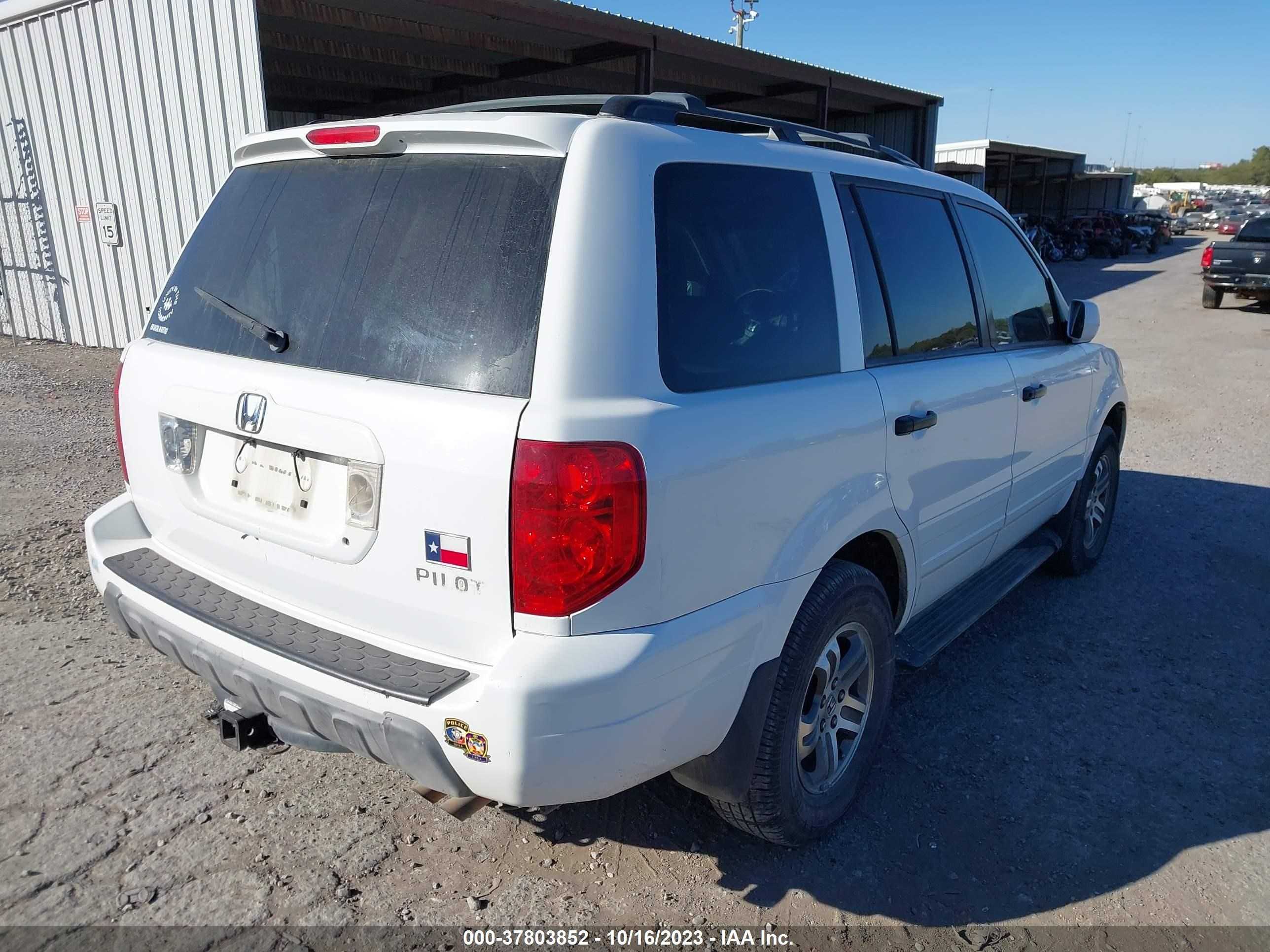 Photo 3 VIN: 2HKYF18544H526776 - HONDA PILOT 