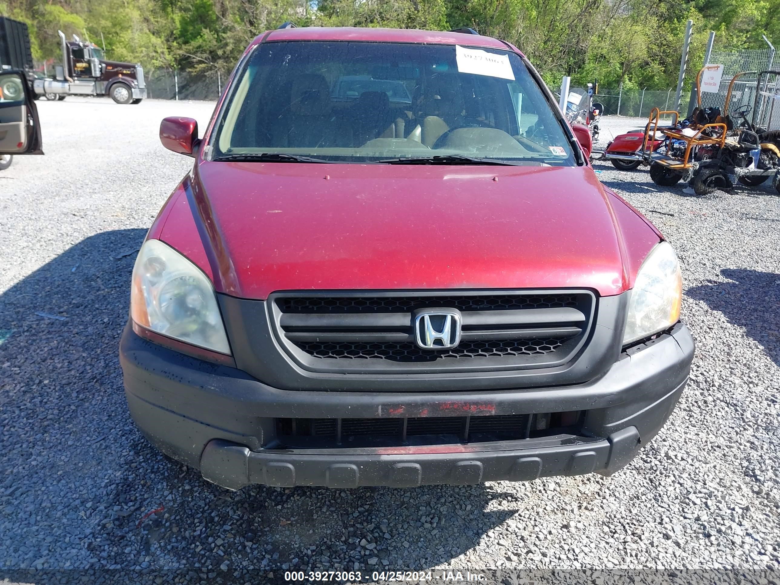 Photo 11 VIN: 2HKYF18554H578322 - HONDA PILOT 