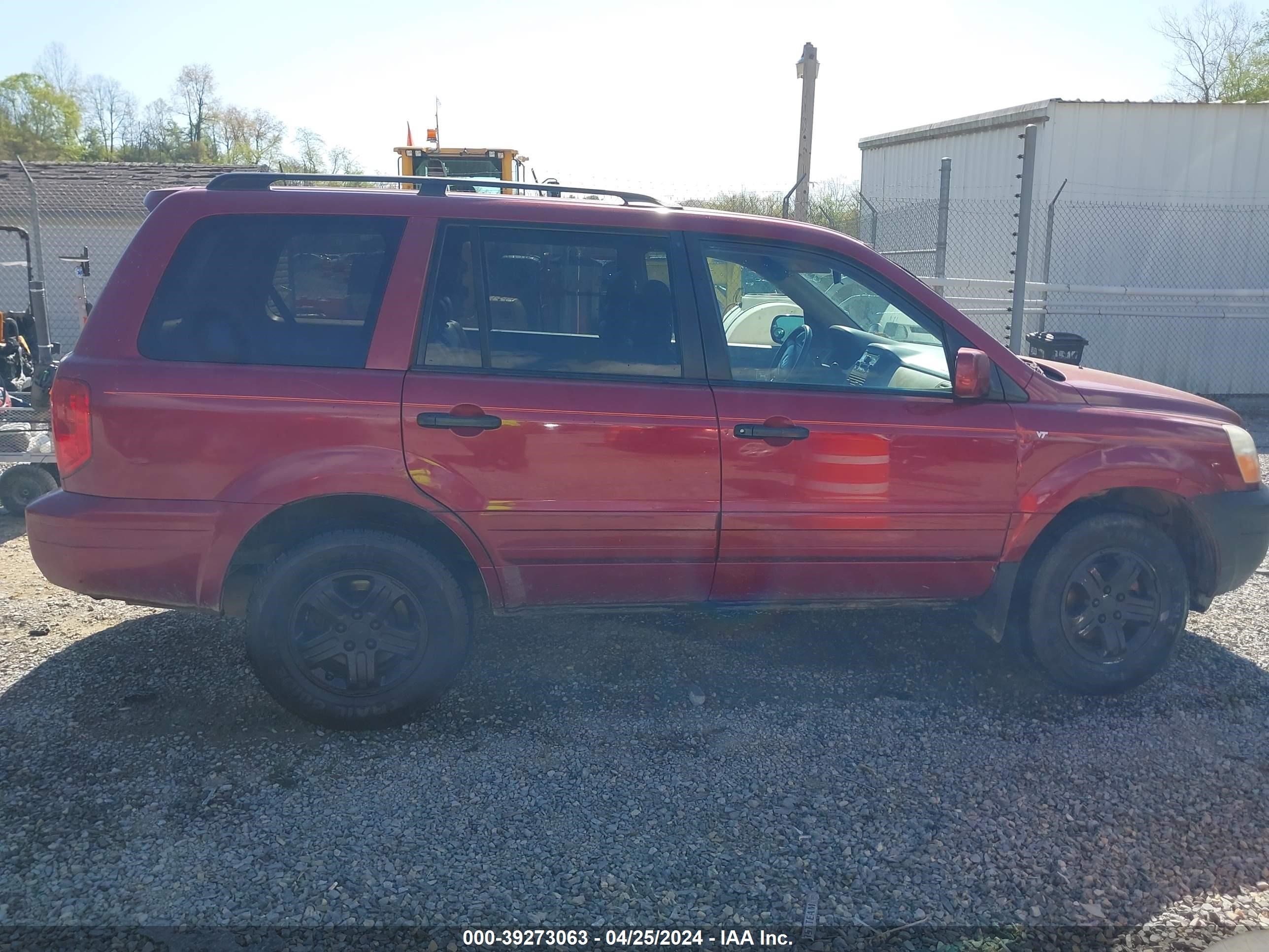 Photo 12 VIN: 2HKYF18554H578322 - HONDA PILOT 