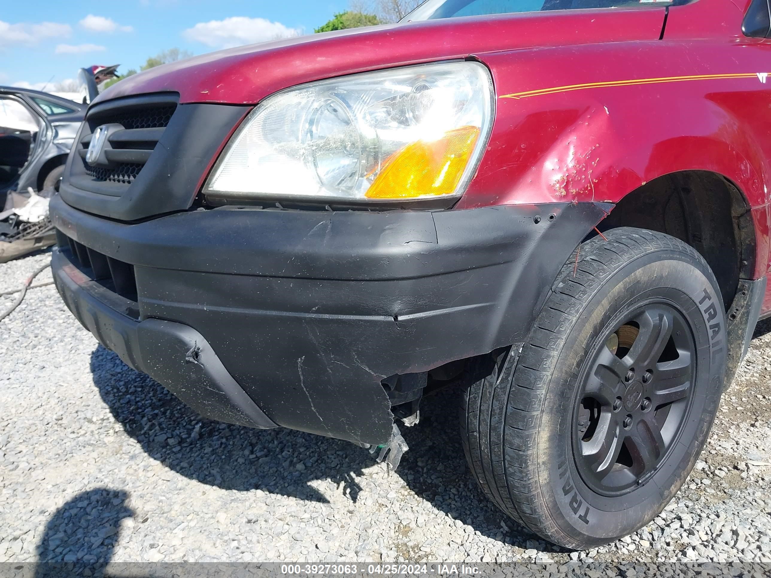 Photo 5 VIN: 2HKYF18554H578322 - HONDA PILOT 