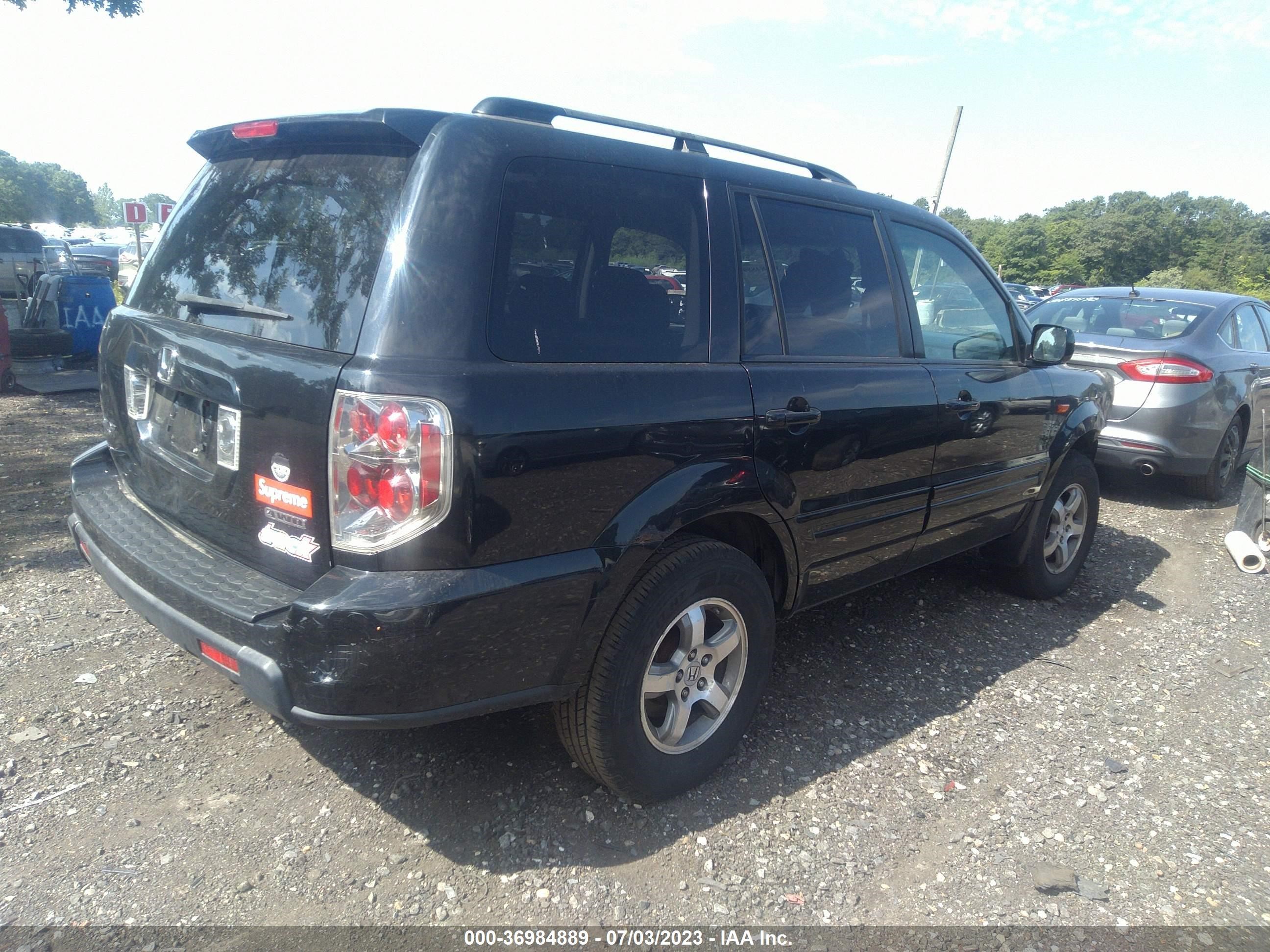 Photo 3 VIN: 2HKYF18556H512579 - HONDA PILOT 