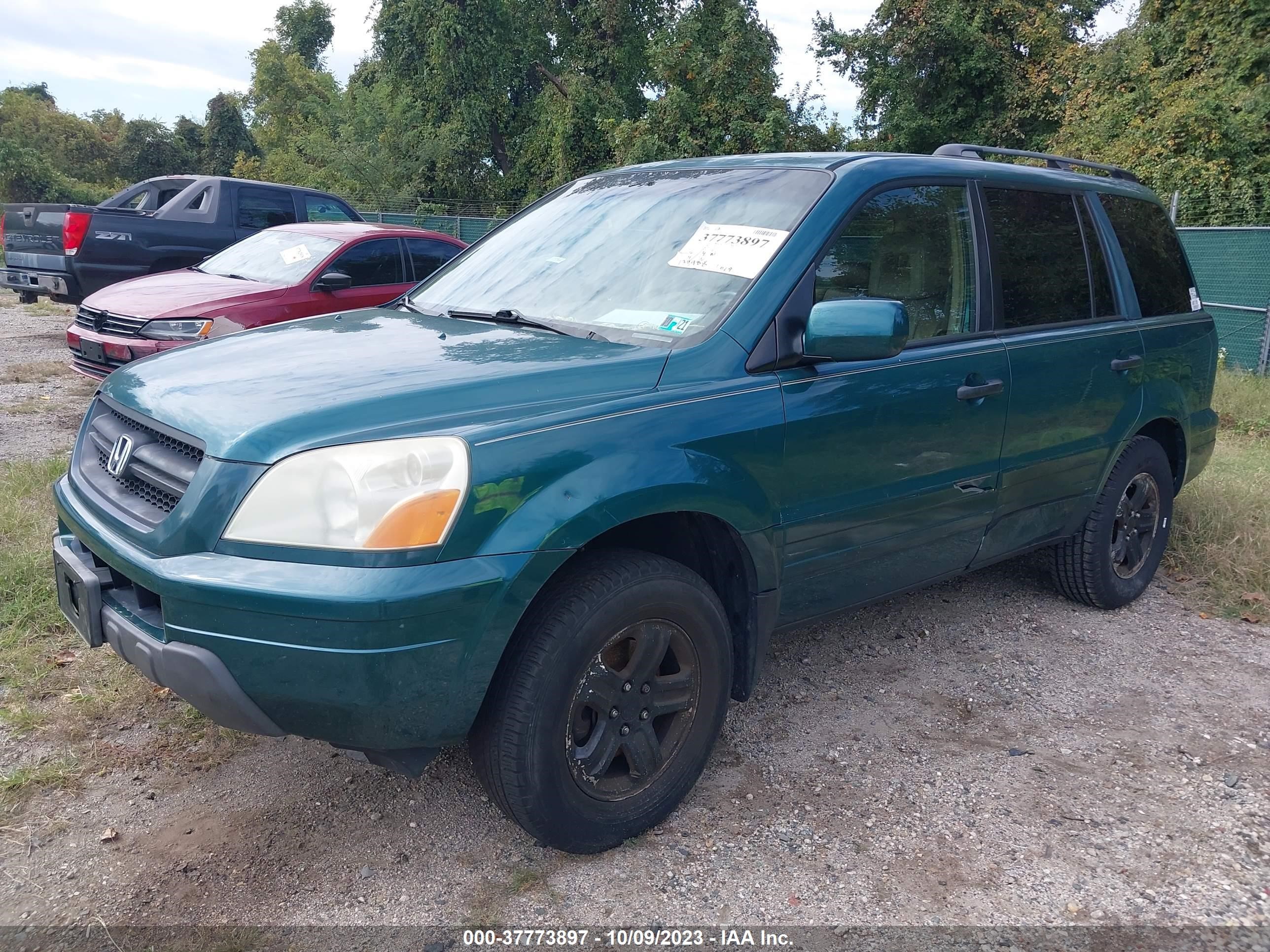 Photo 1 VIN: 2HKYF18563H567795 - HONDA PILOT 