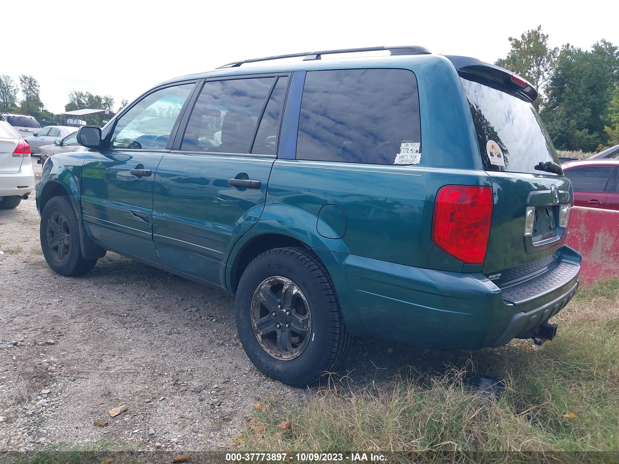 Photo 2 VIN: 2HKYF18563H567795 - HONDA PILOT 