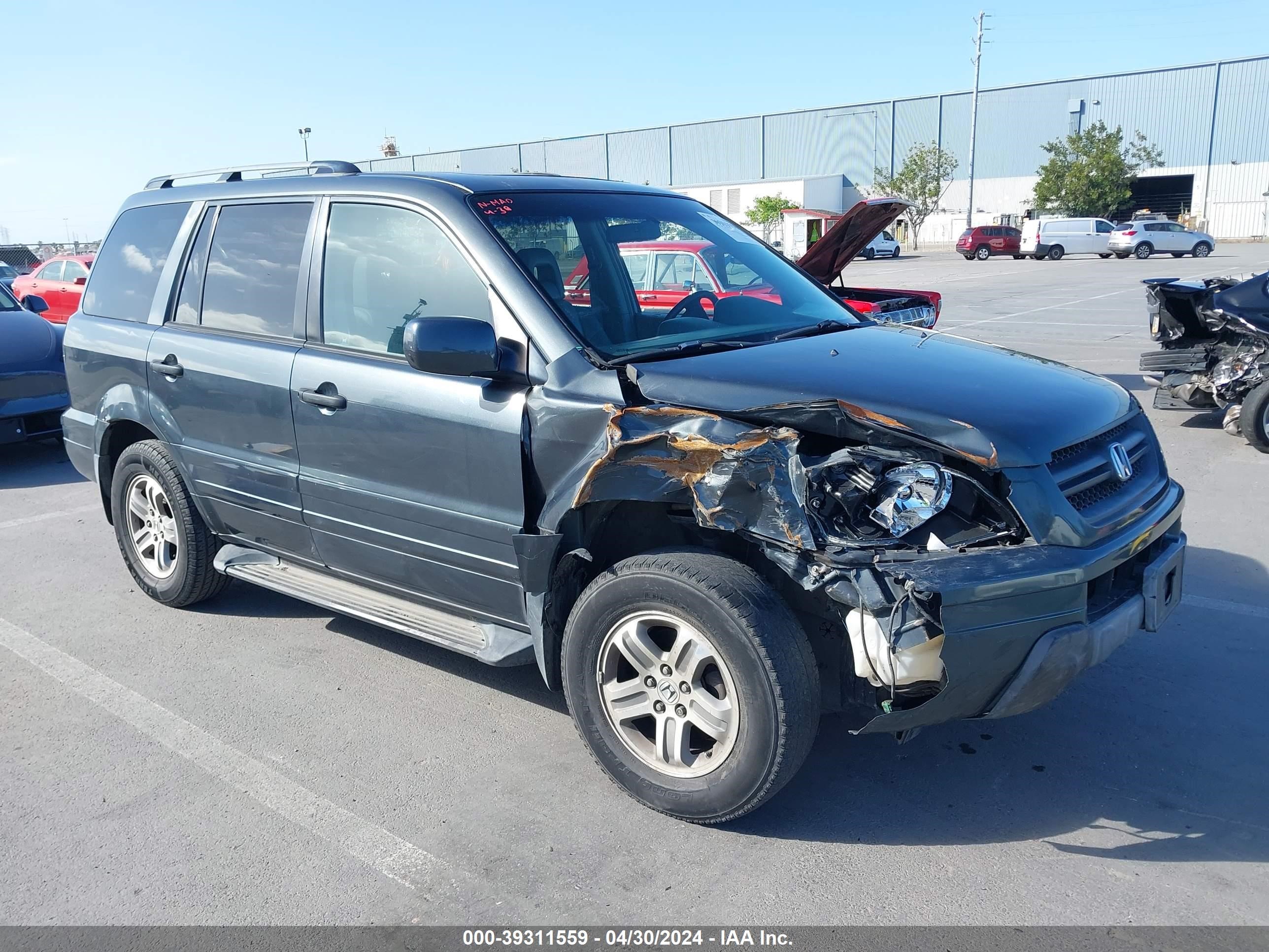 Photo 0 VIN: 2HKYF18565H511360 - HONDA PILOT 