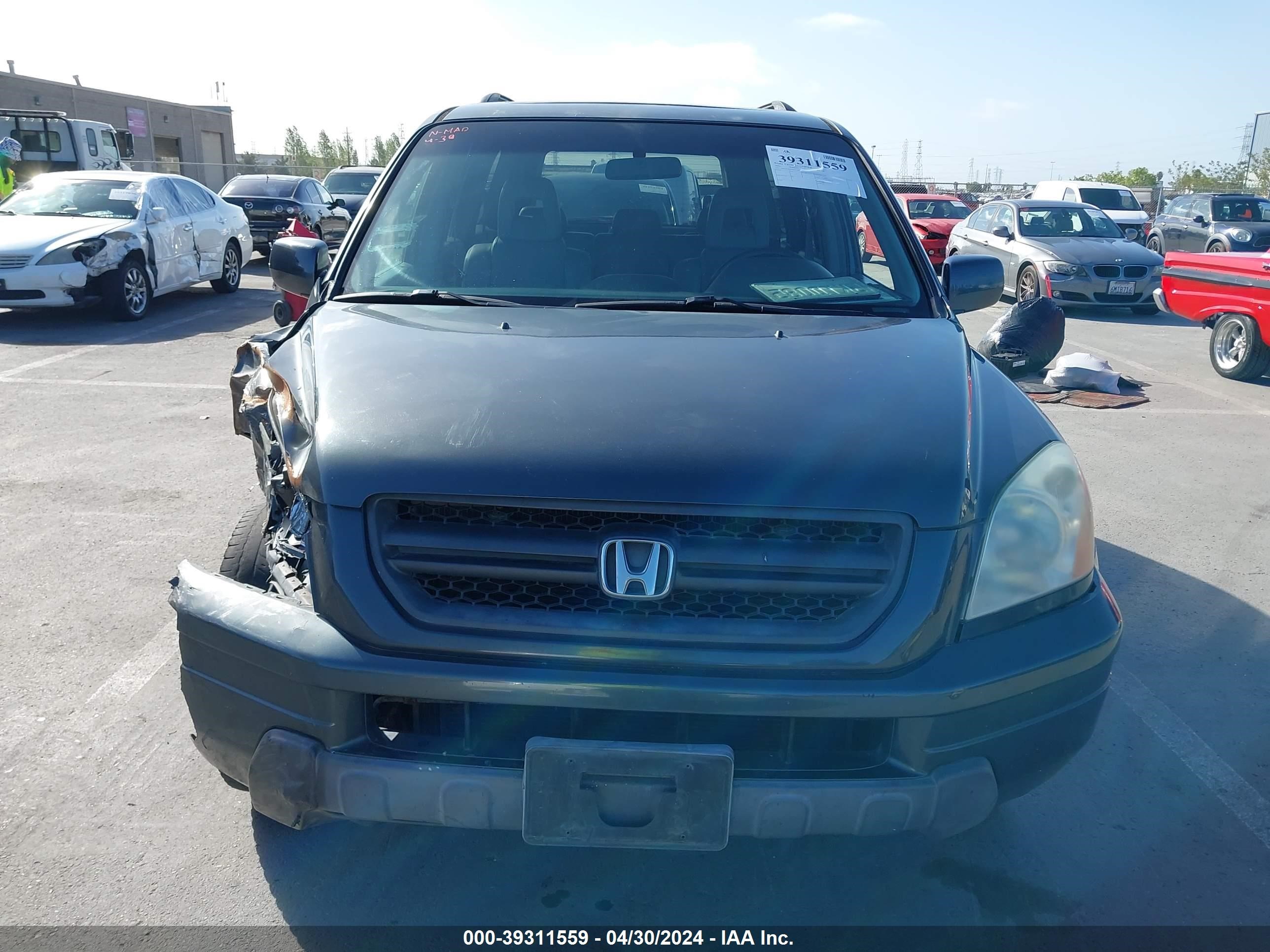 Photo 11 VIN: 2HKYF18565H511360 - HONDA PILOT 