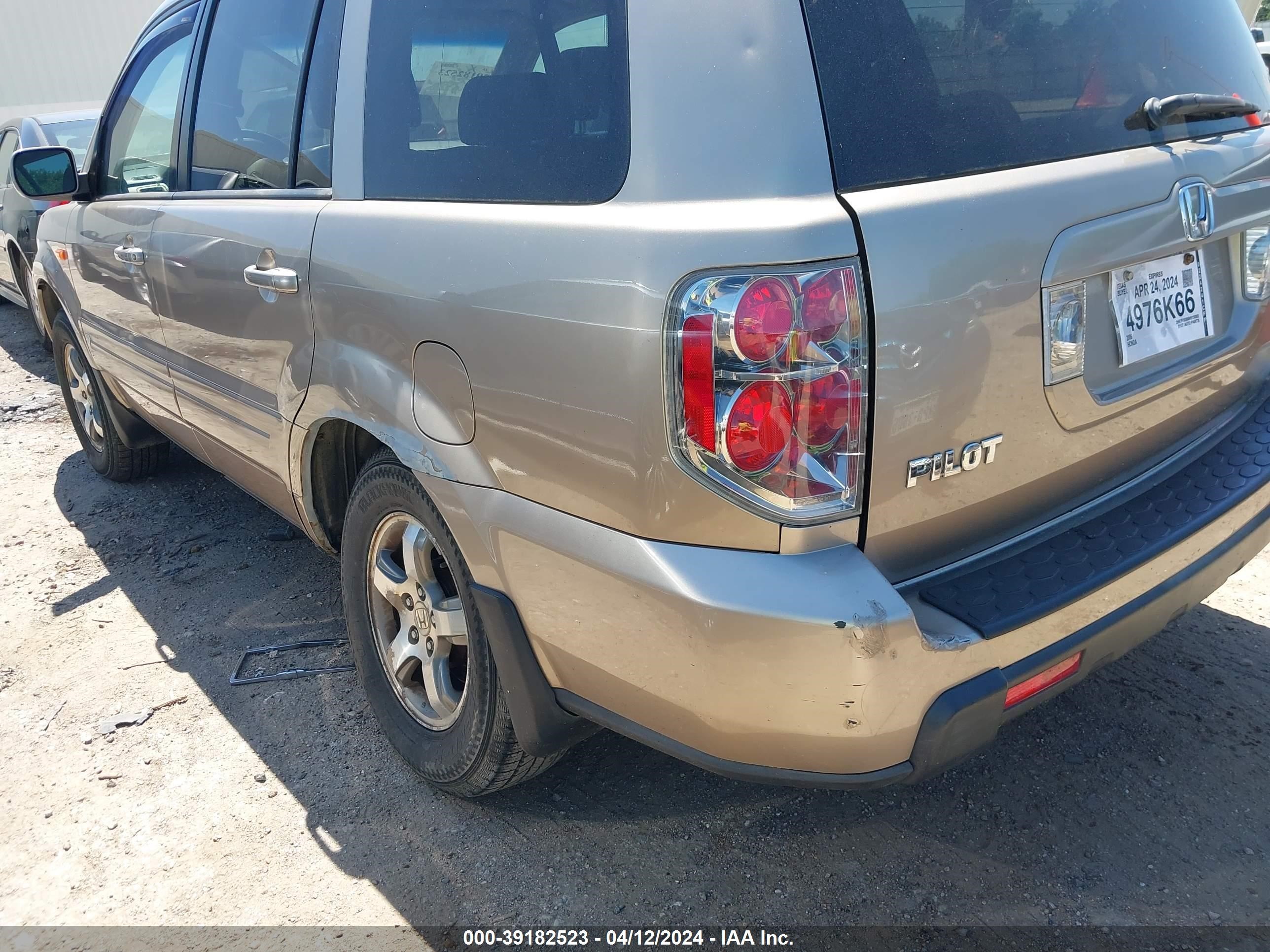 Photo 5 VIN: 2HKYF18566H515085 - HONDA PILOT 