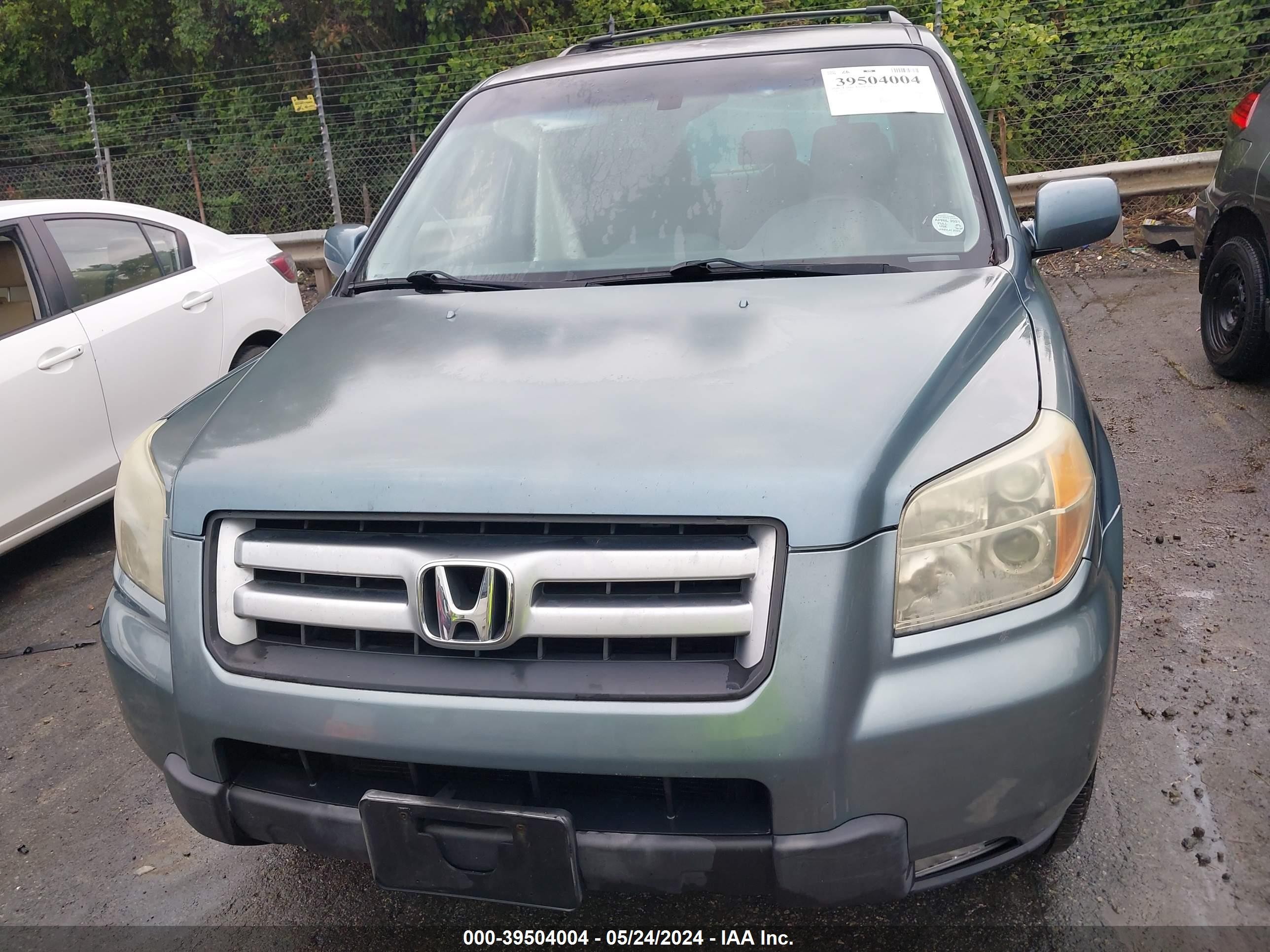 Photo 11 VIN: 2HKYF18566H524174 - HONDA PILOT 