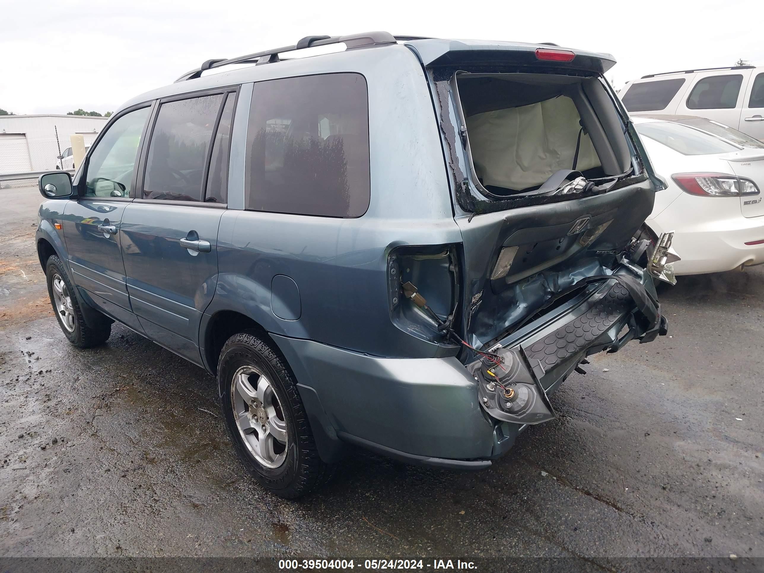 Photo 2 VIN: 2HKYF18566H524174 - HONDA PILOT 