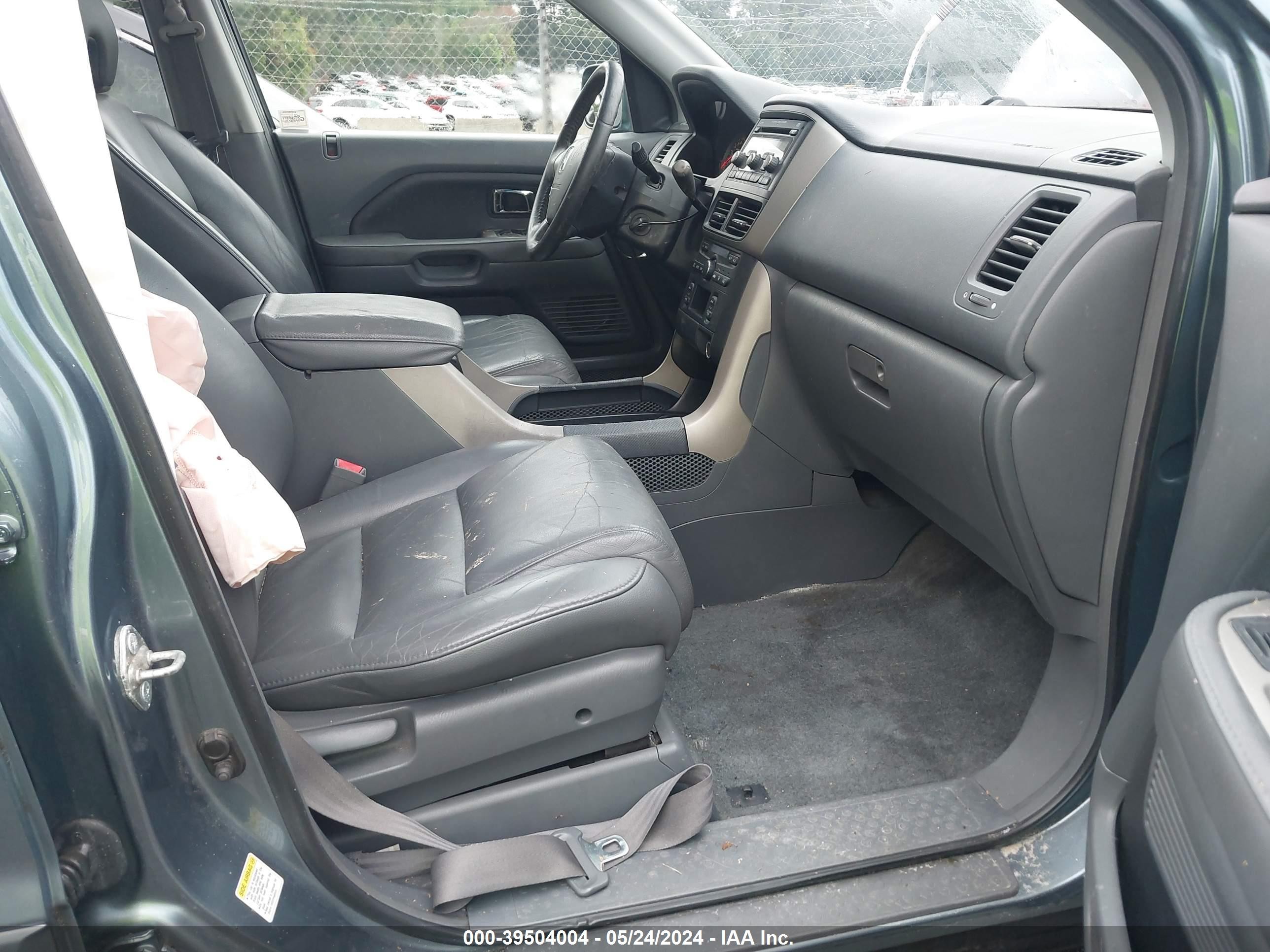 Photo 4 VIN: 2HKYF18566H524174 - HONDA PILOT 