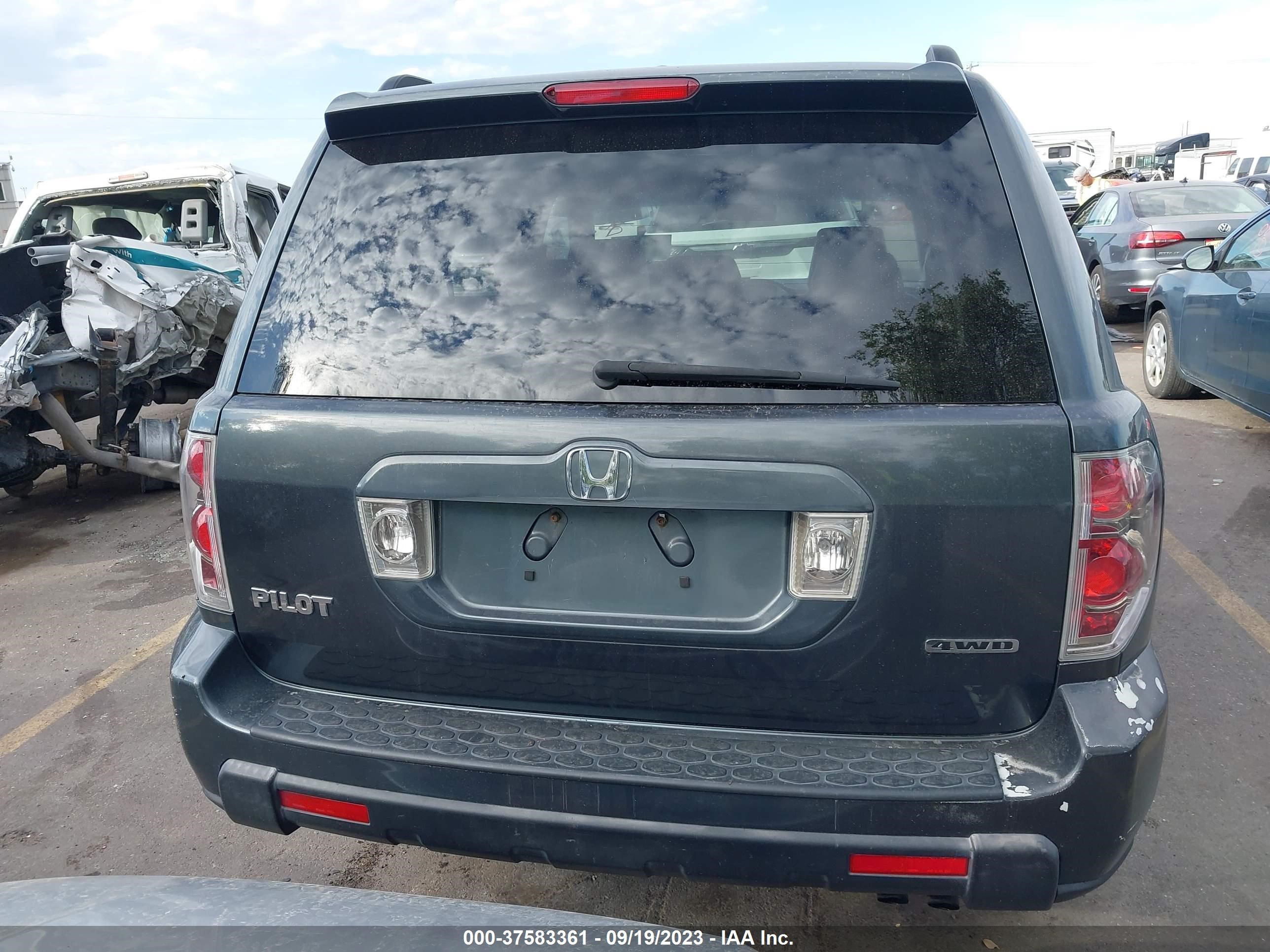 Photo 15 VIN: 2HKYF18566H564822 - HONDA PILOT 