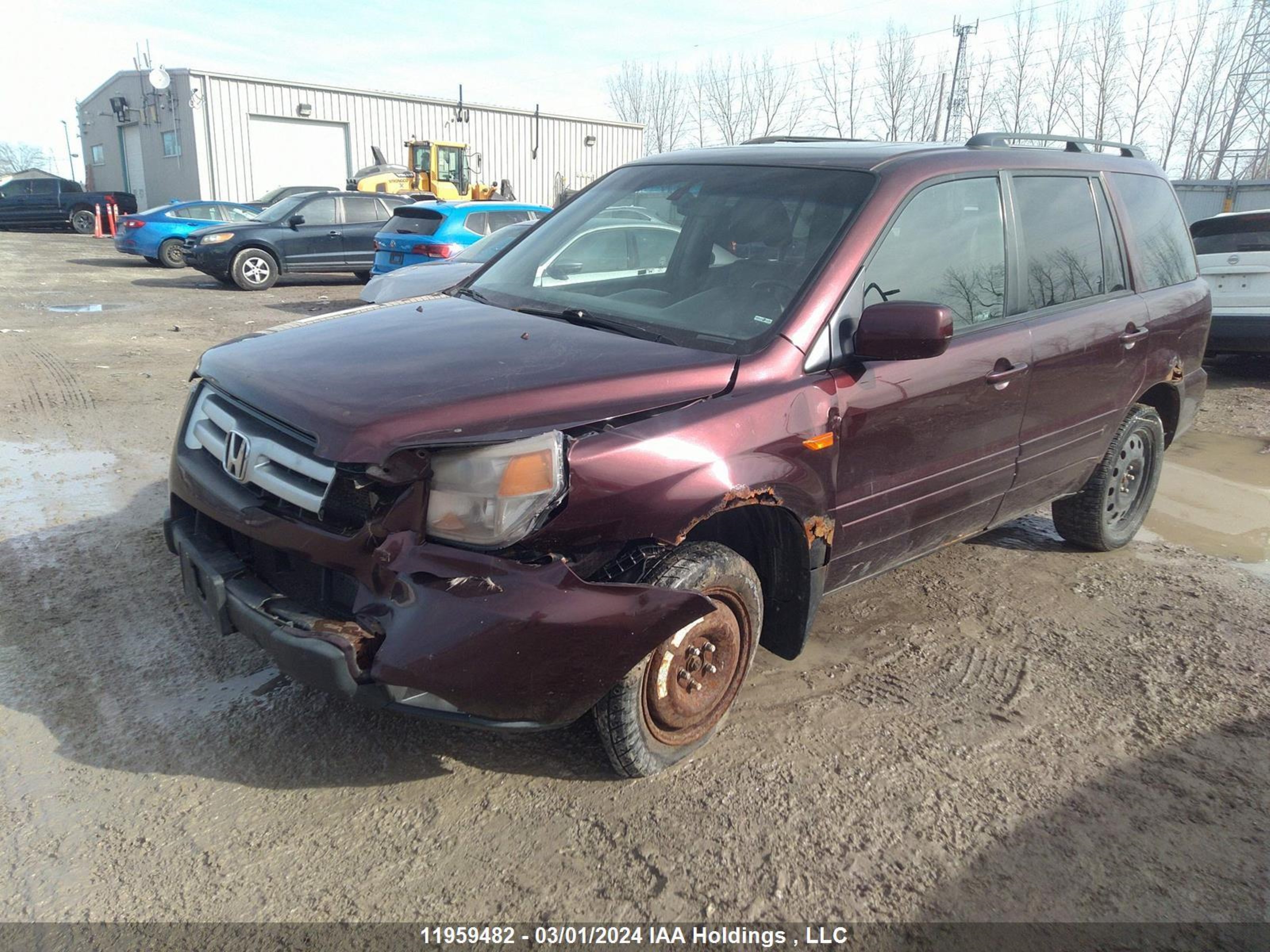 Photo 1 VIN: 2HKYF18577H000887 - HONDA PILOT 