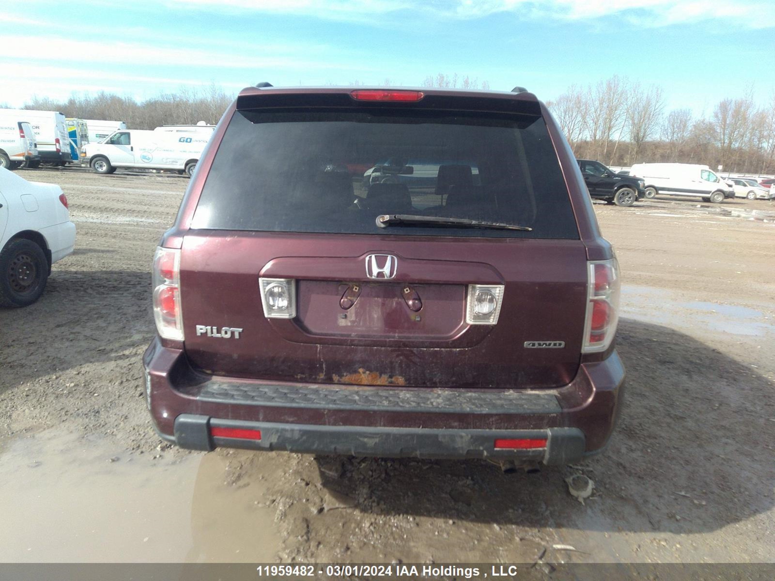 Photo 15 VIN: 2HKYF18577H000887 - HONDA PILOT 