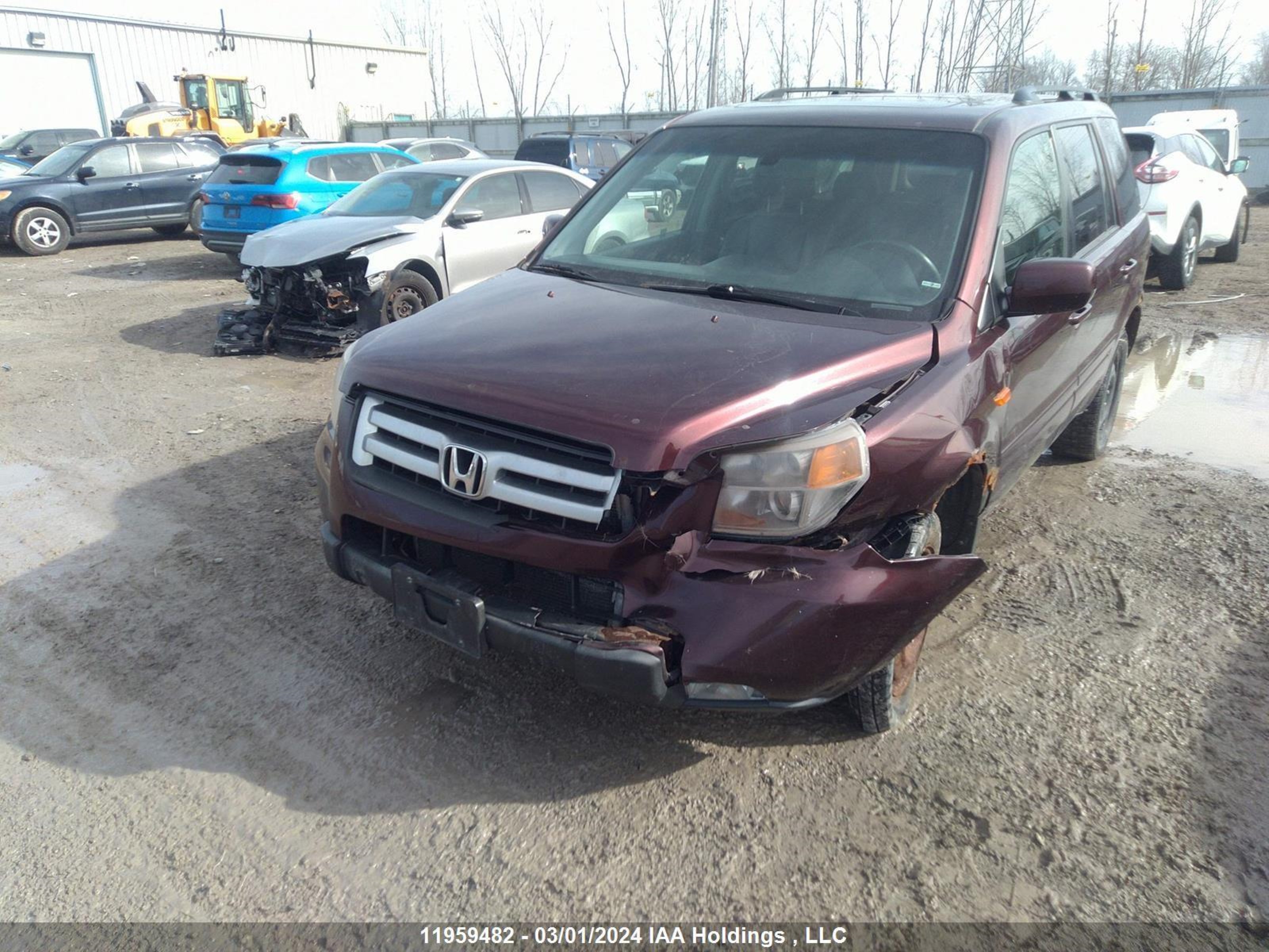 Photo 5 VIN: 2HKYF18577H000887 - HONDA PILOT 